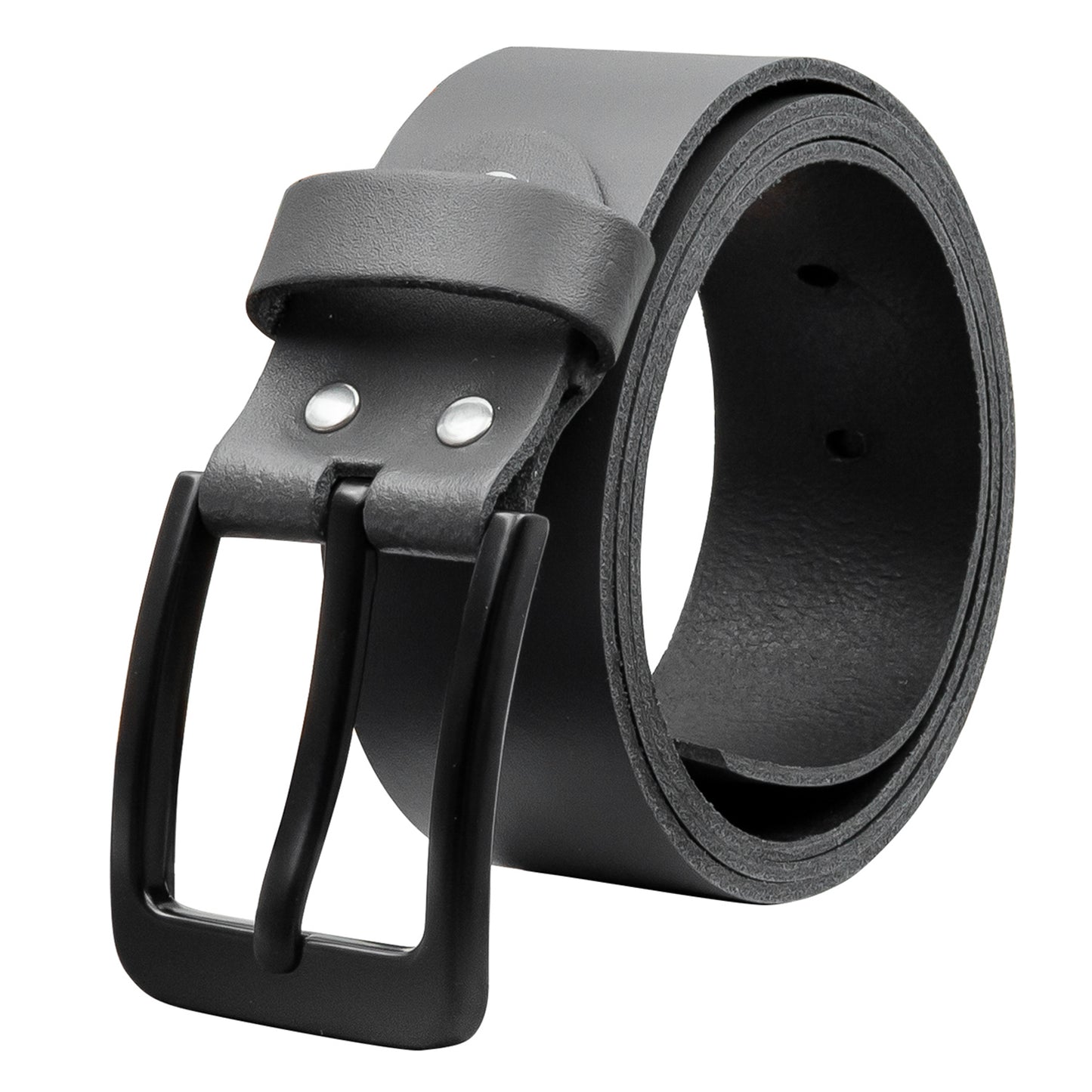 40 mm Gürtel Spaltleder Modell EH57-SL-Grau