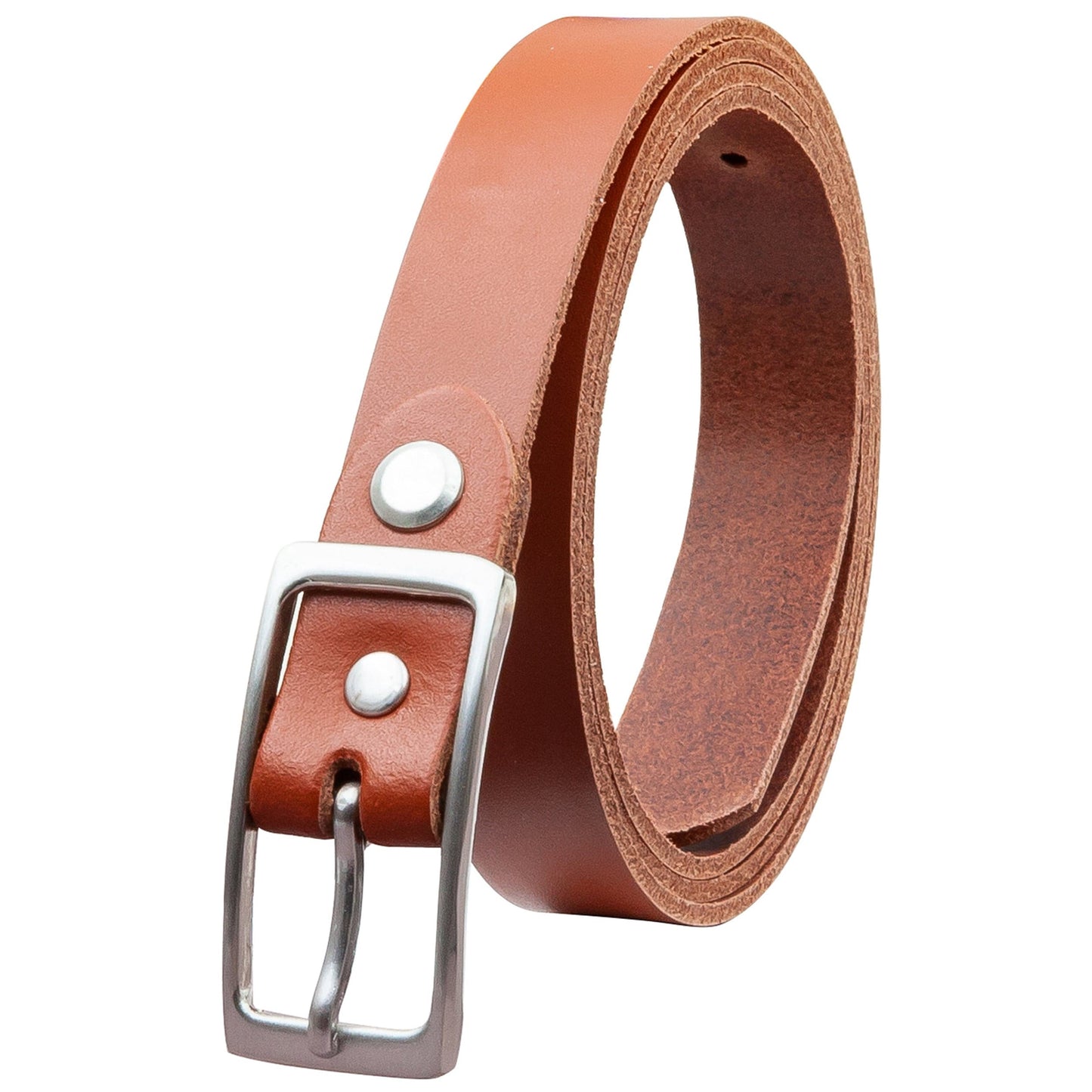 20 mm Gürtel Spaltleder Modell EH11-SL-Cognac