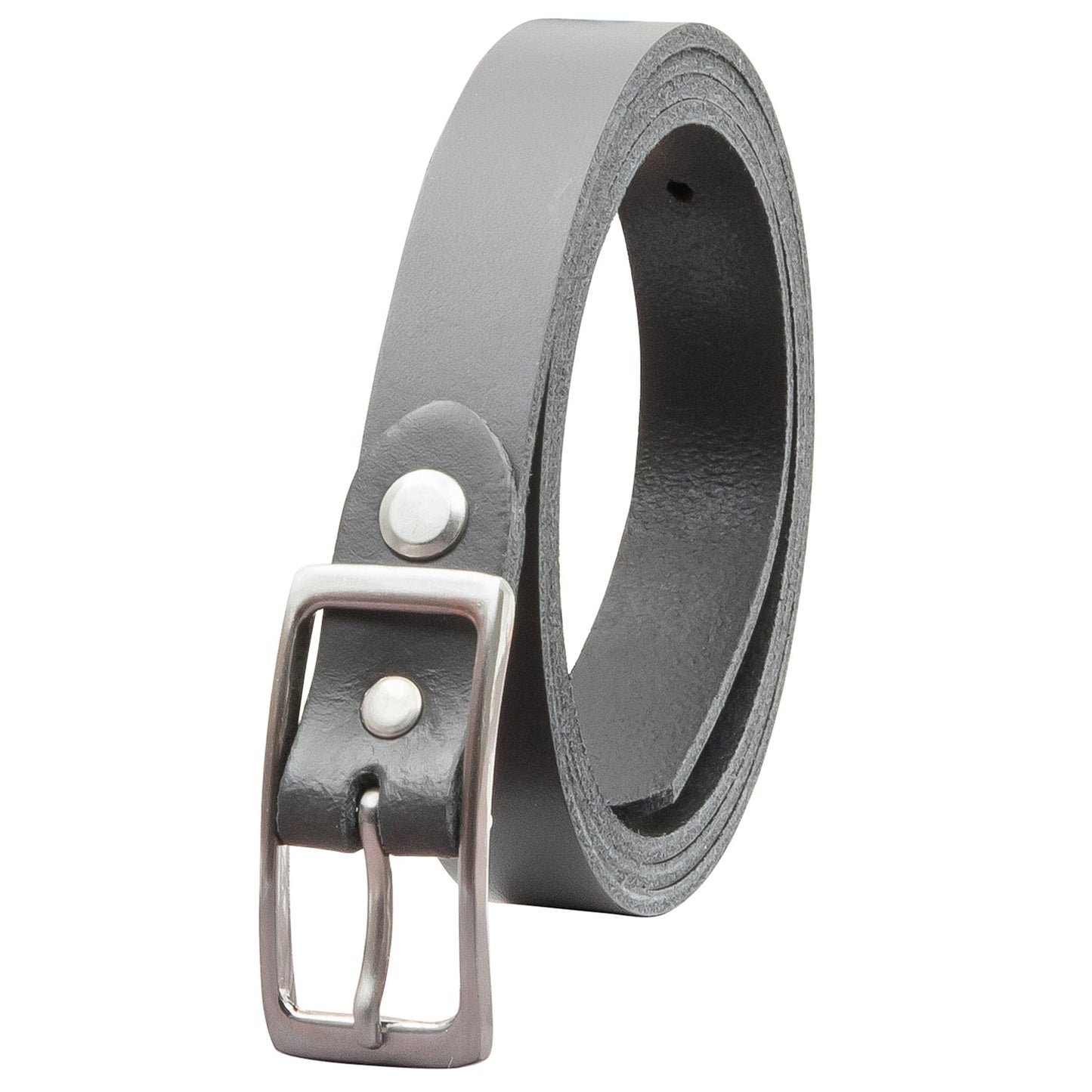 20 mm Gürtel Spaltleder Modell EH11-SL-Grau