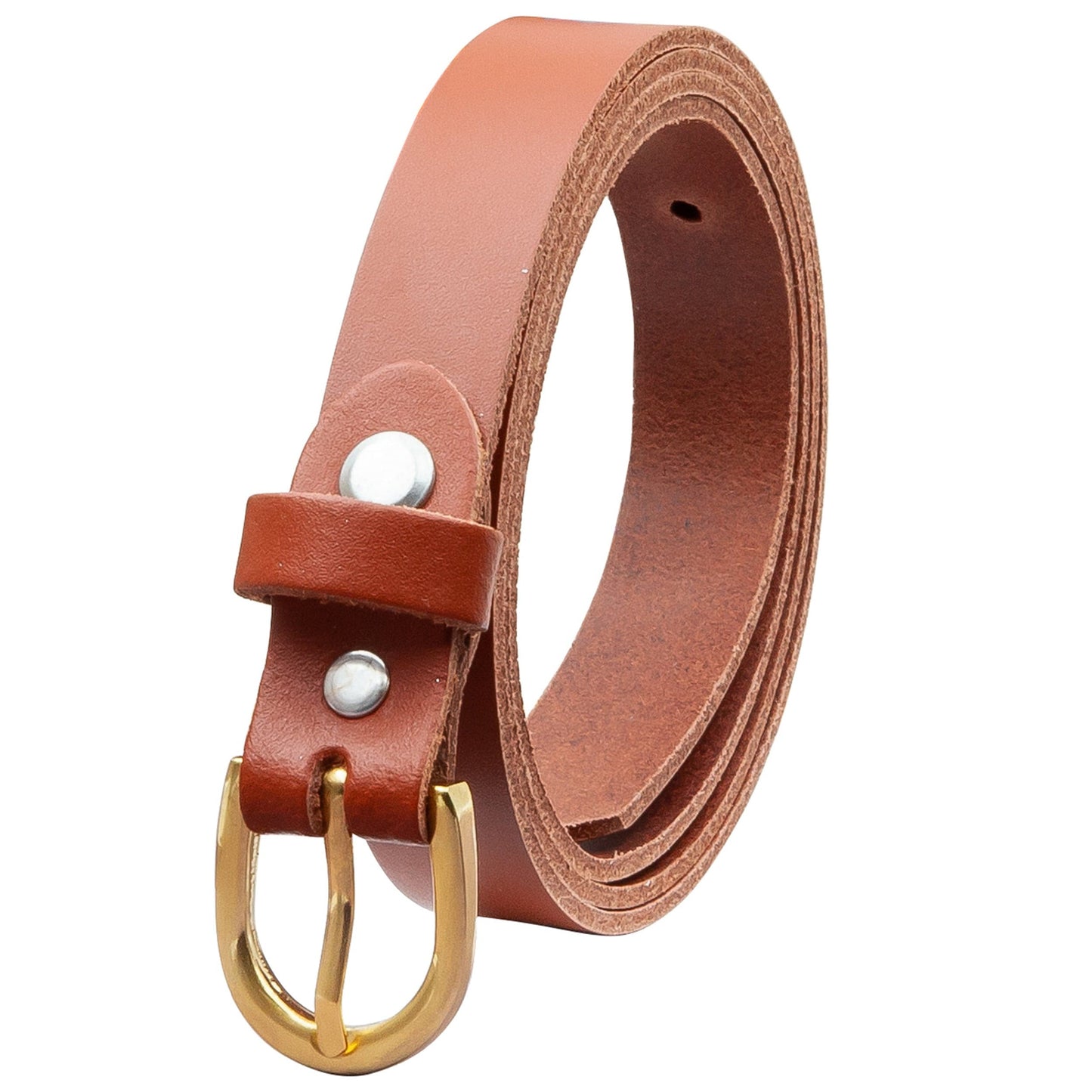 20 mm Gürtel Spaltleder Modell EH110-SL-Cognac