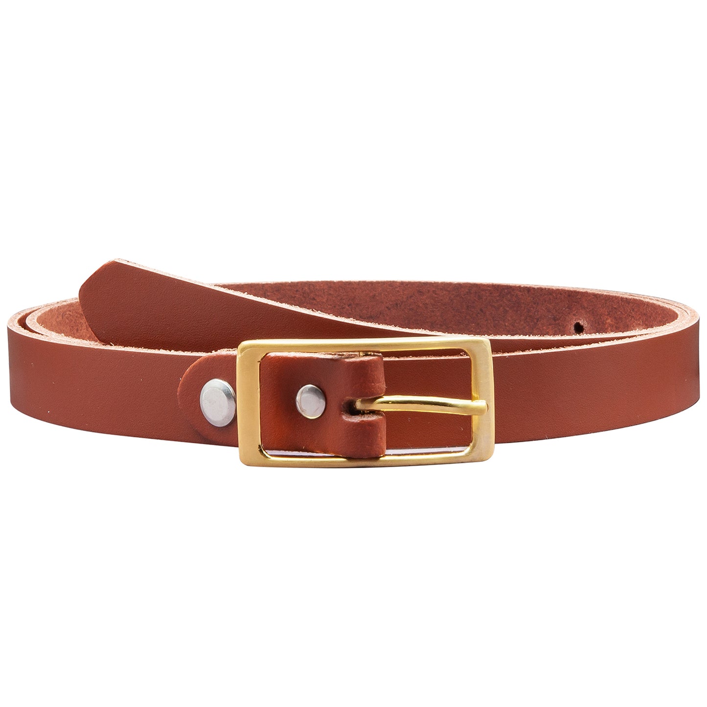 20 mm Gürtel Spaltleder Modell EH12-SL-Cognac