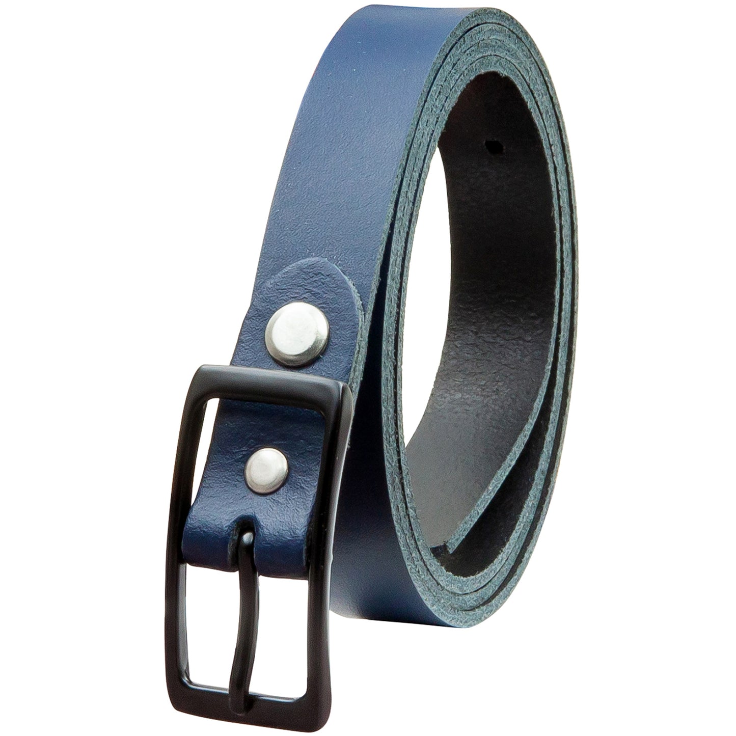 20 mm Gürtel Spaltleder Modell EH13-SL-Dunkelblau