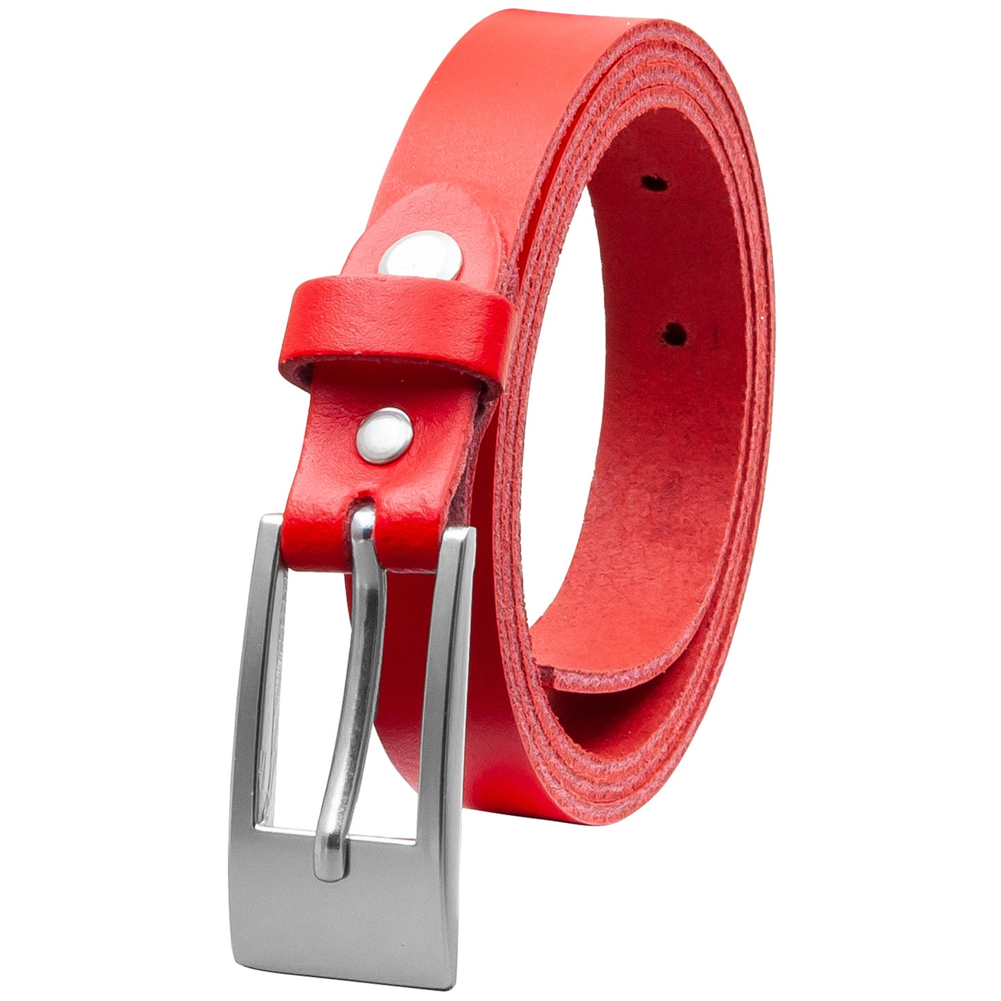 20 mm Gürtel Spaltleder Modell EH14-SL-Rot
