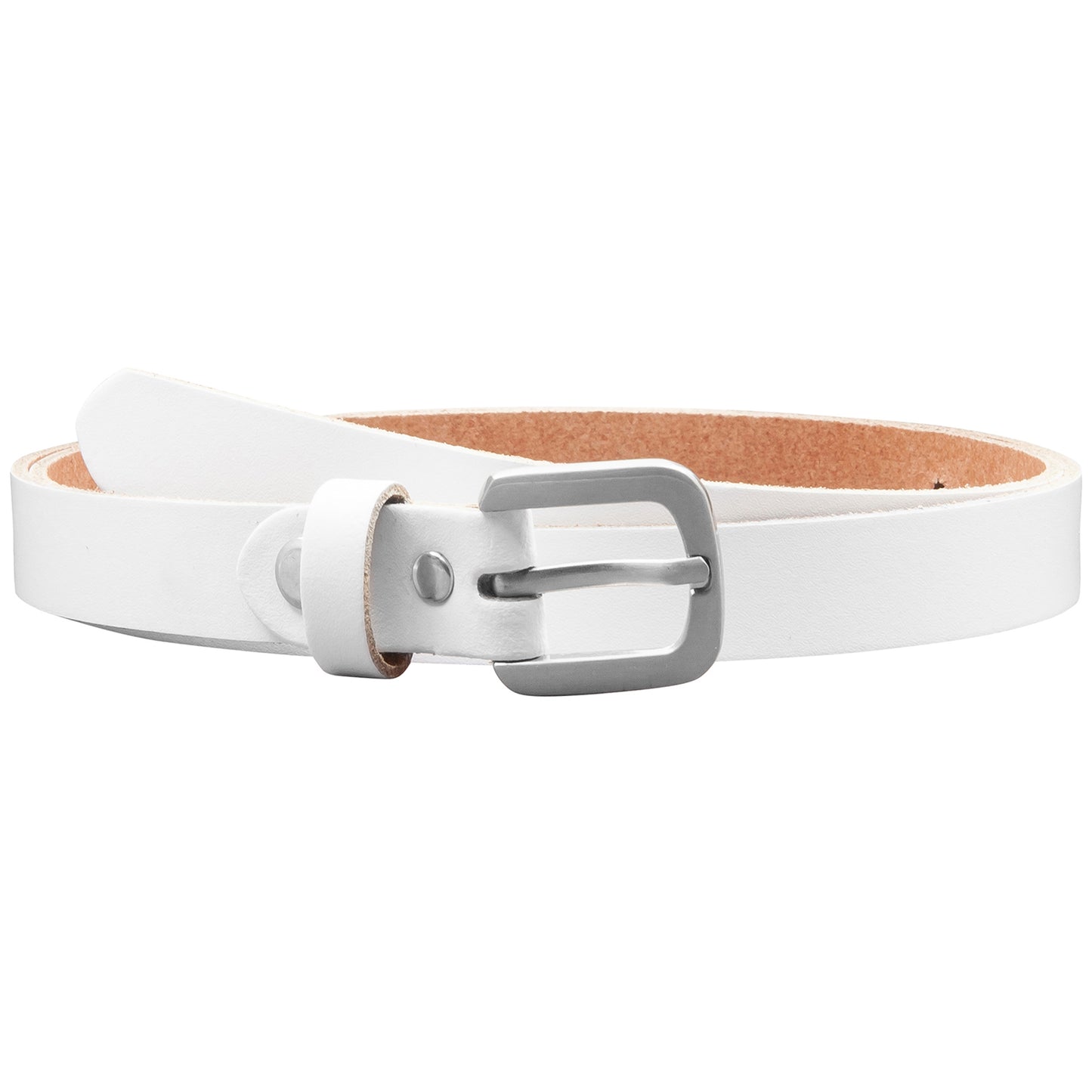 20 mm Gürtel Spaltleder Modell EH15-SL-Weiss