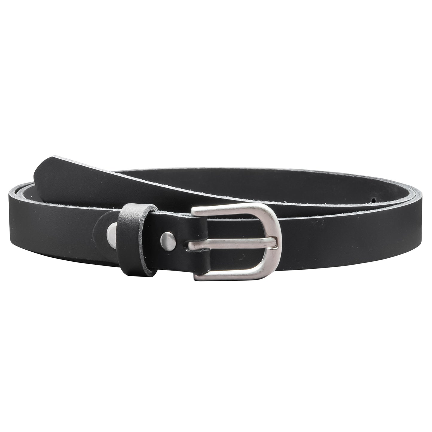 20 mm Gürtel Spaltleder Modell EH16-SL-Schwarz