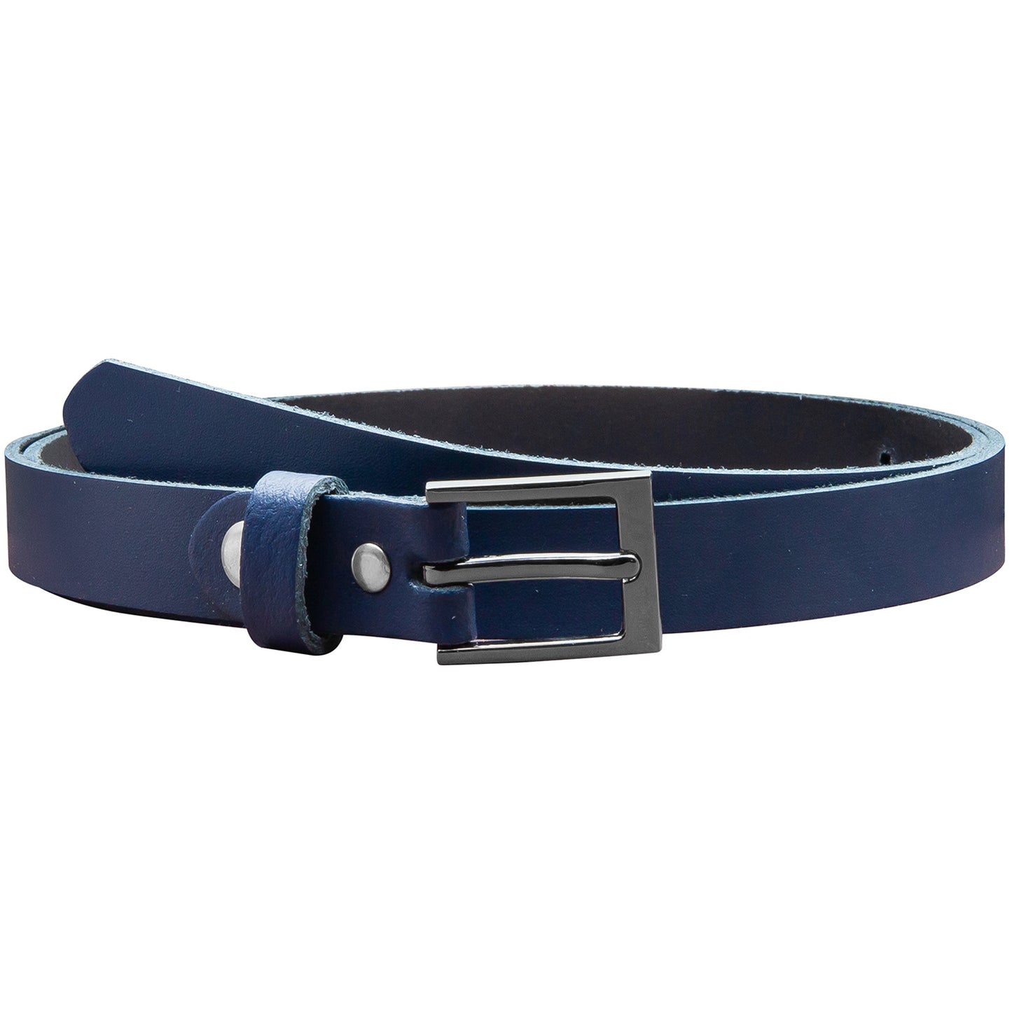20 mm Gürtel Spaltleder Modell EH17-SL-Dunkelblau