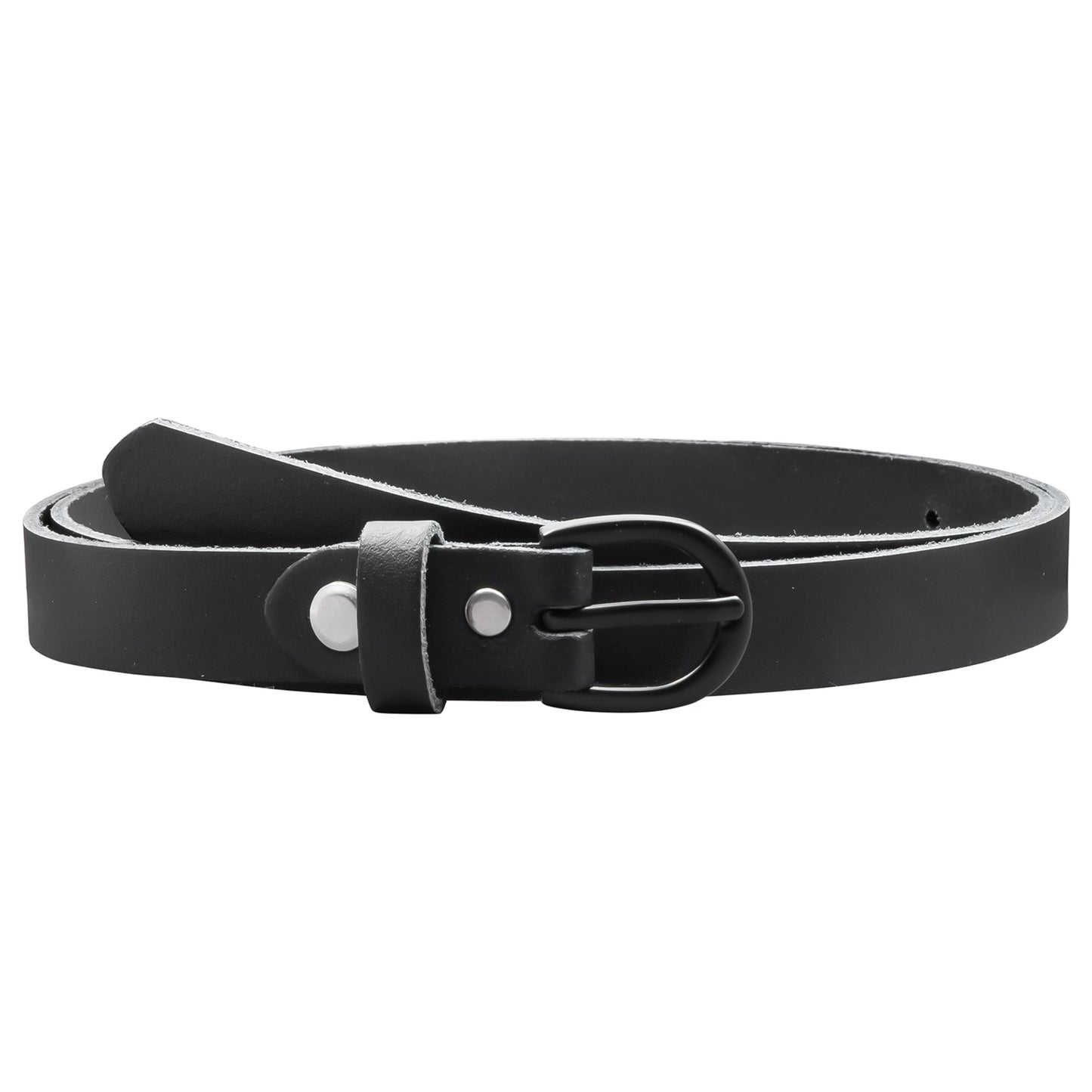 20 mm Gürtel Spaltleder Modell EH19-SL-Schwarz