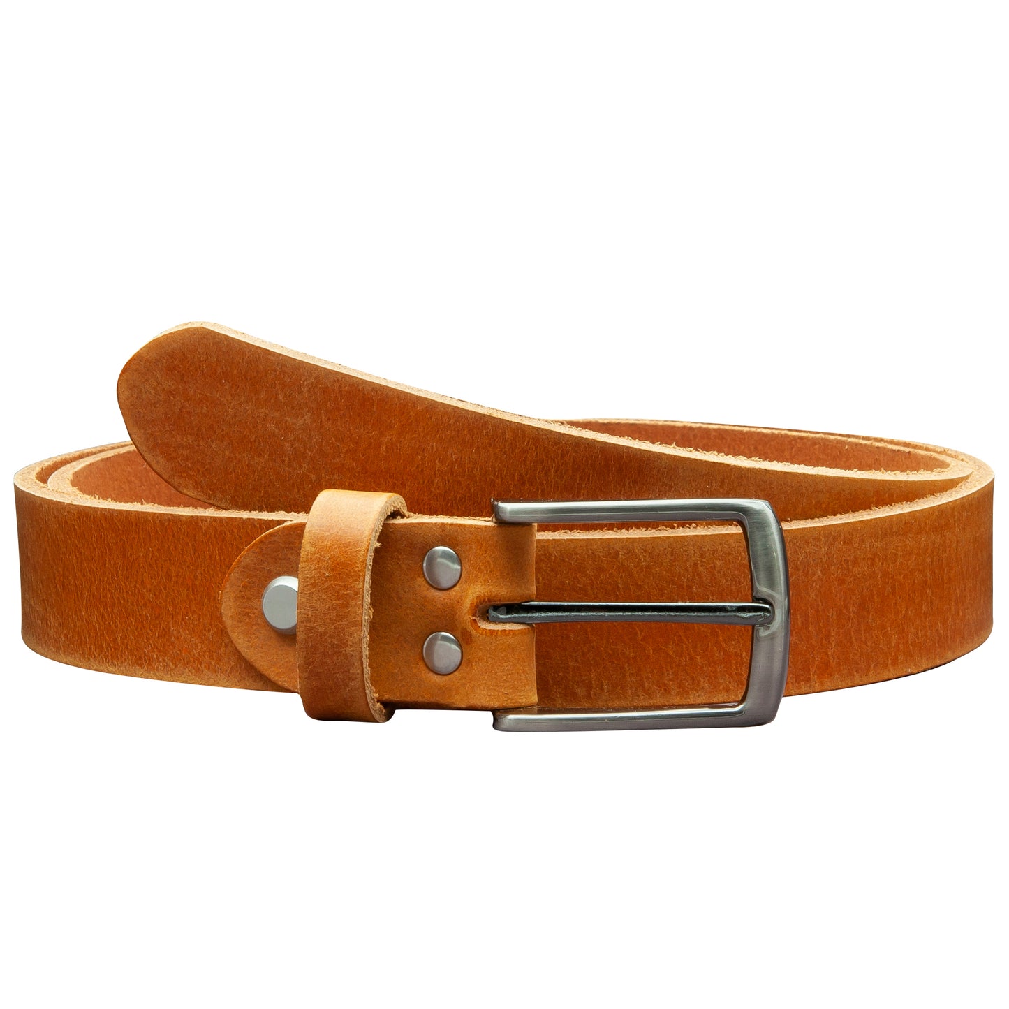 30 mm Gürtel Geschliffenes Leder Modell EH310-GE-Cognac