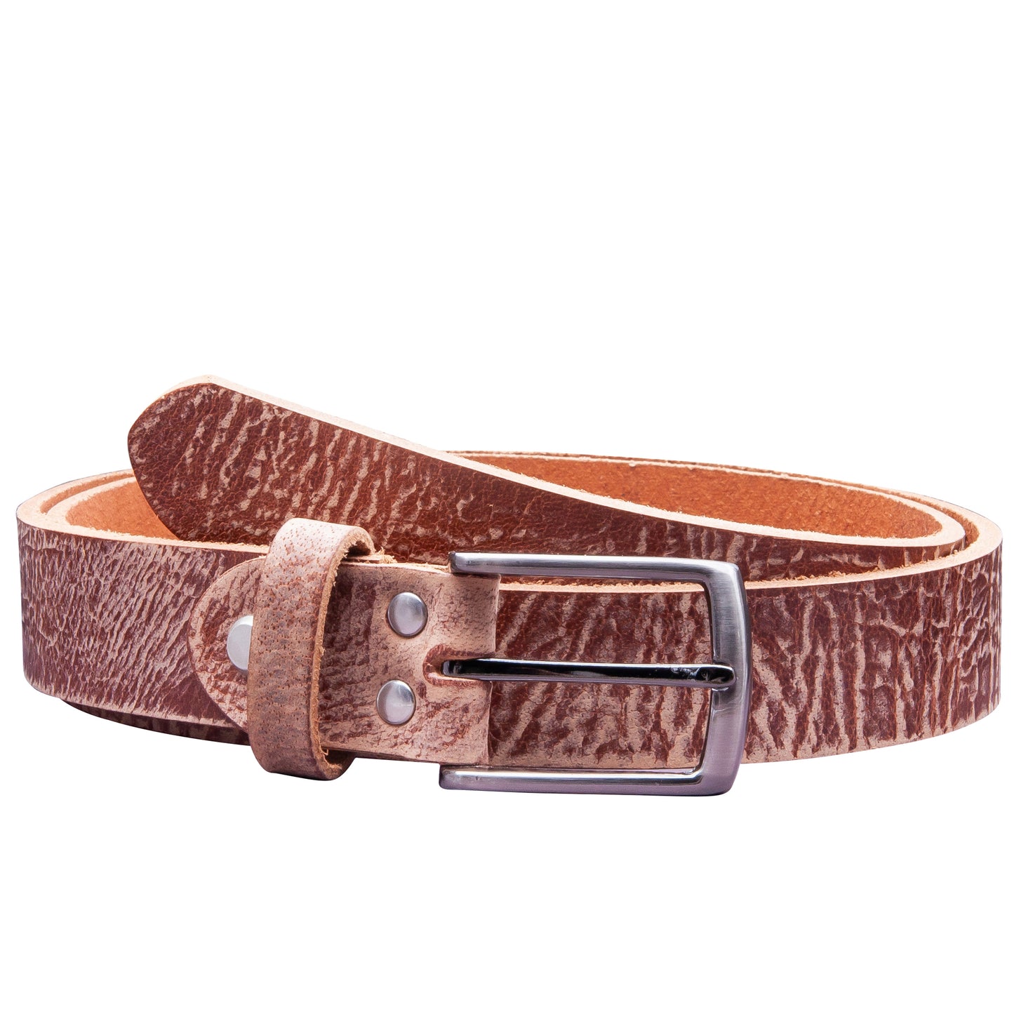 30 mm Gürtel Geschliffenes Leder Modell EH310-GE-Rustikal