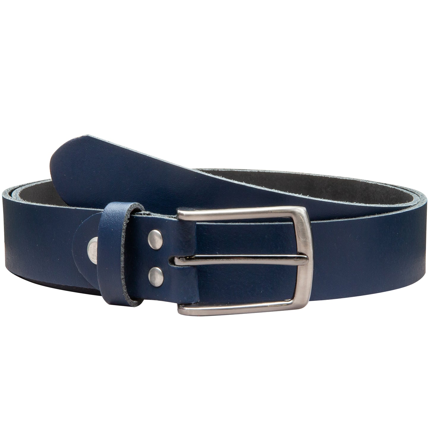 30 mm Gürtel Spaltleder Modell EH310-SL-Dunkelblau