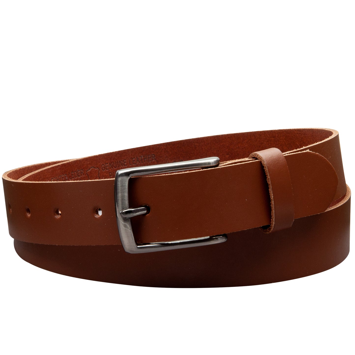 30 mm Gürtel Spaltleder Modell EH310-SL-Hellbraun