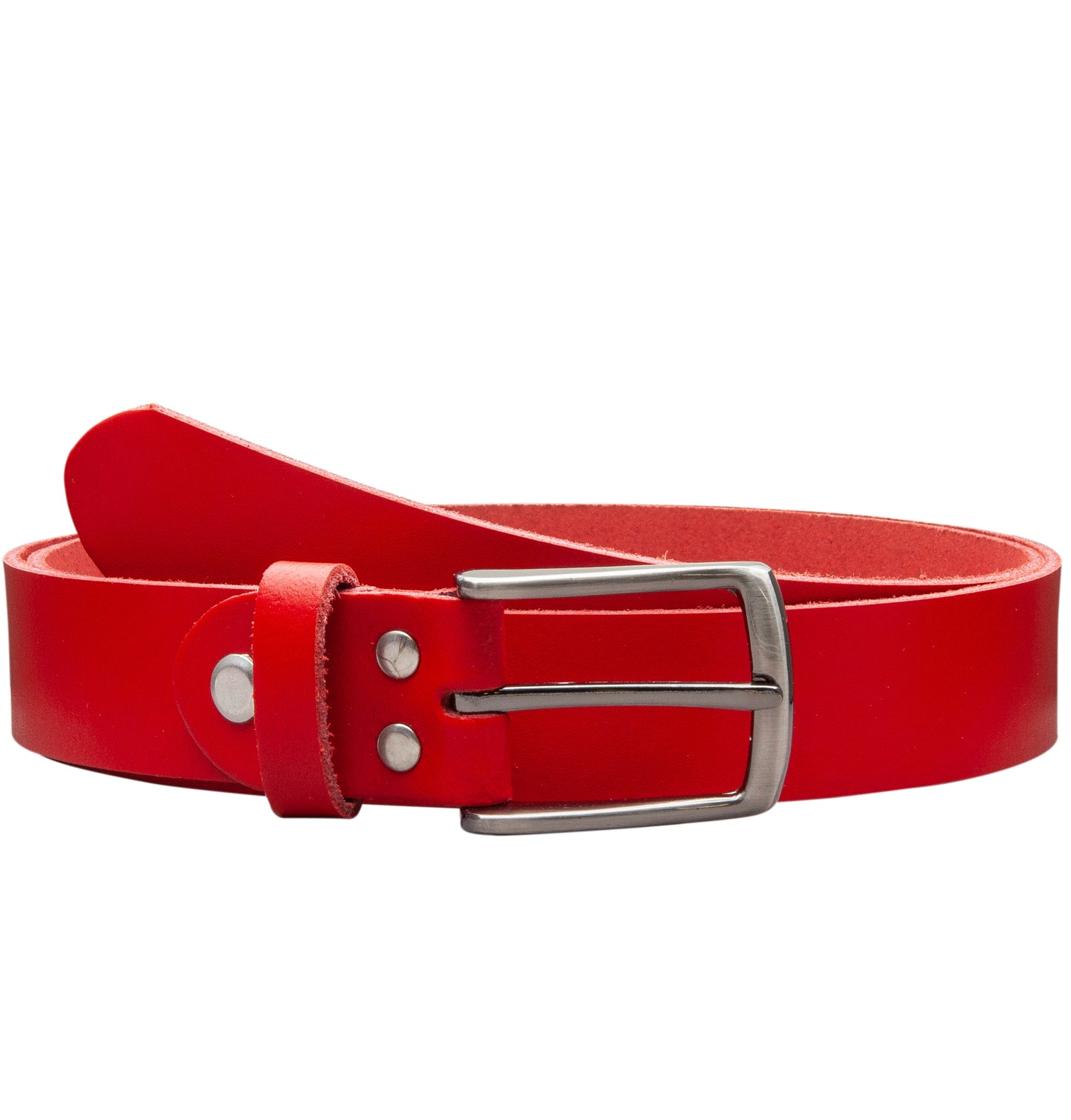 30 mm Gürtel Spaltleder Modell EH310-SL-Rot