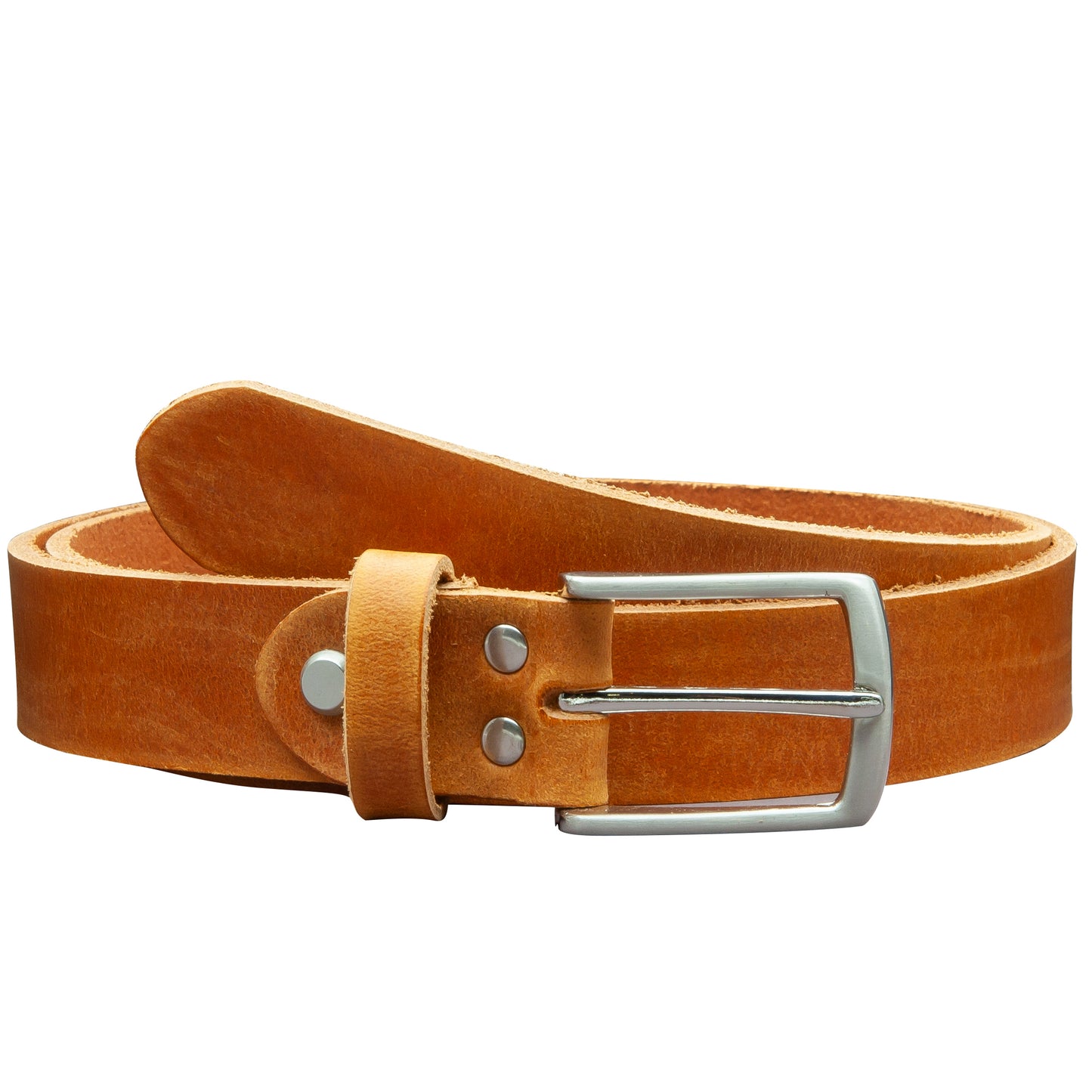 30 mm Gürtel Geschliffenes Leder Modell EH311-GE-Cognac