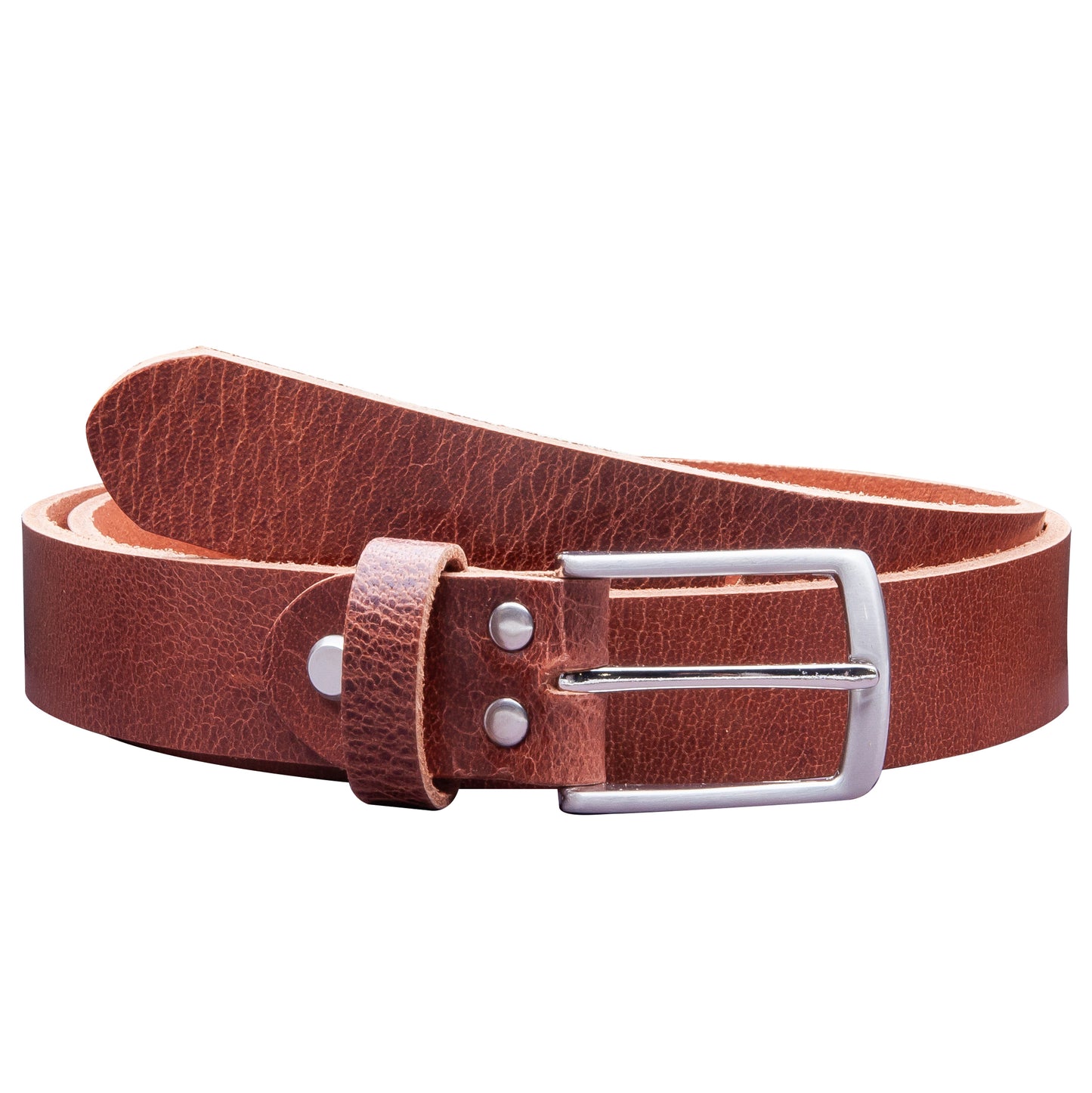 30 mm Gürtel Rustikales Leder Modell EH311-RL-Dunkelbraun