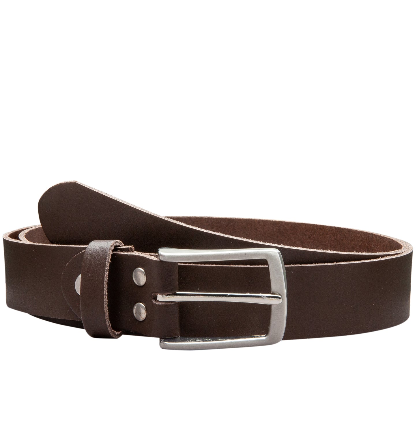 30 mm Gürtel Spaltleder Modell EH311-SL-Dunkelbraun