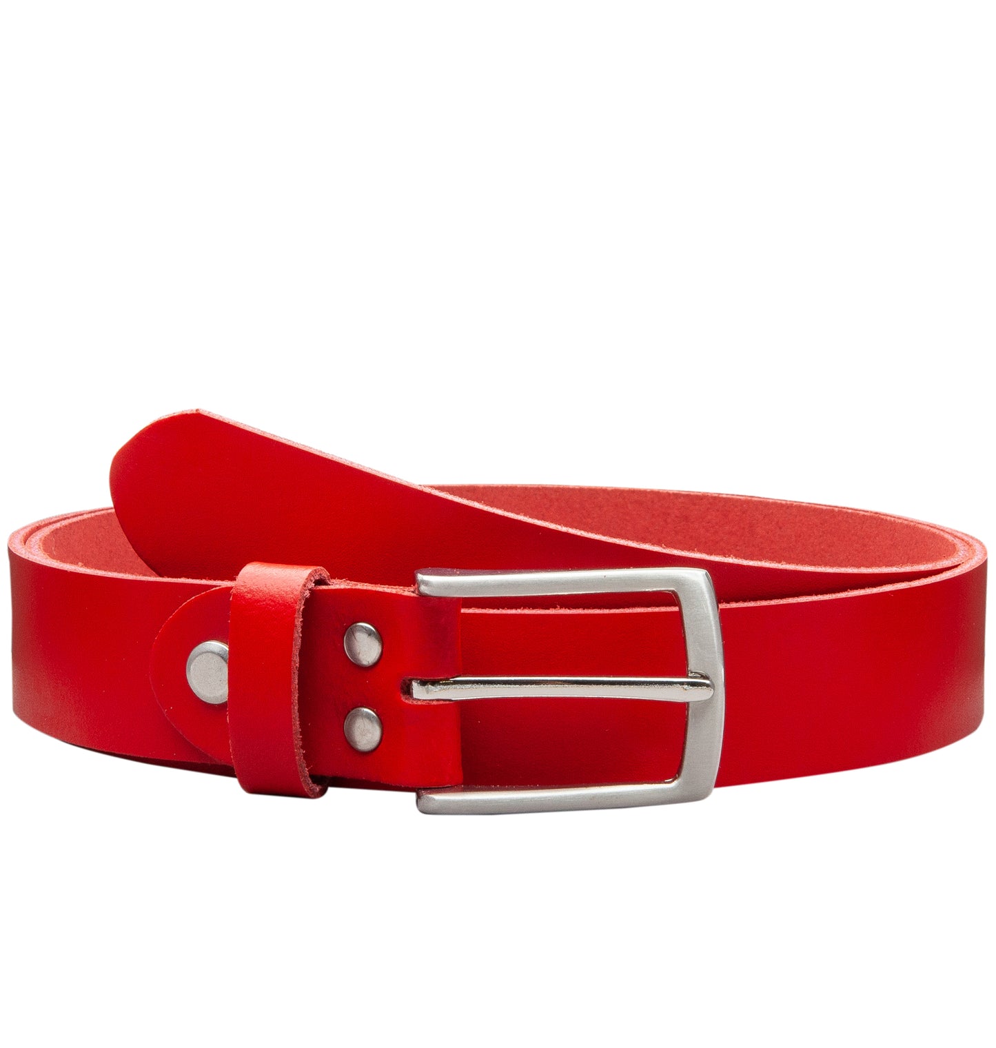 30 mm Gürtel Spaltleder Modell EH311-SL-Rot