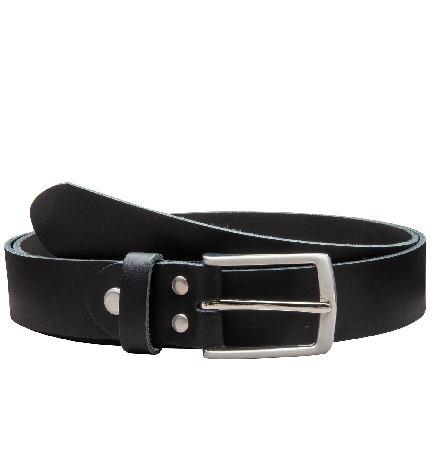 30 mm Gürtel Spaltleder Modell EH311-SL-Schwarz