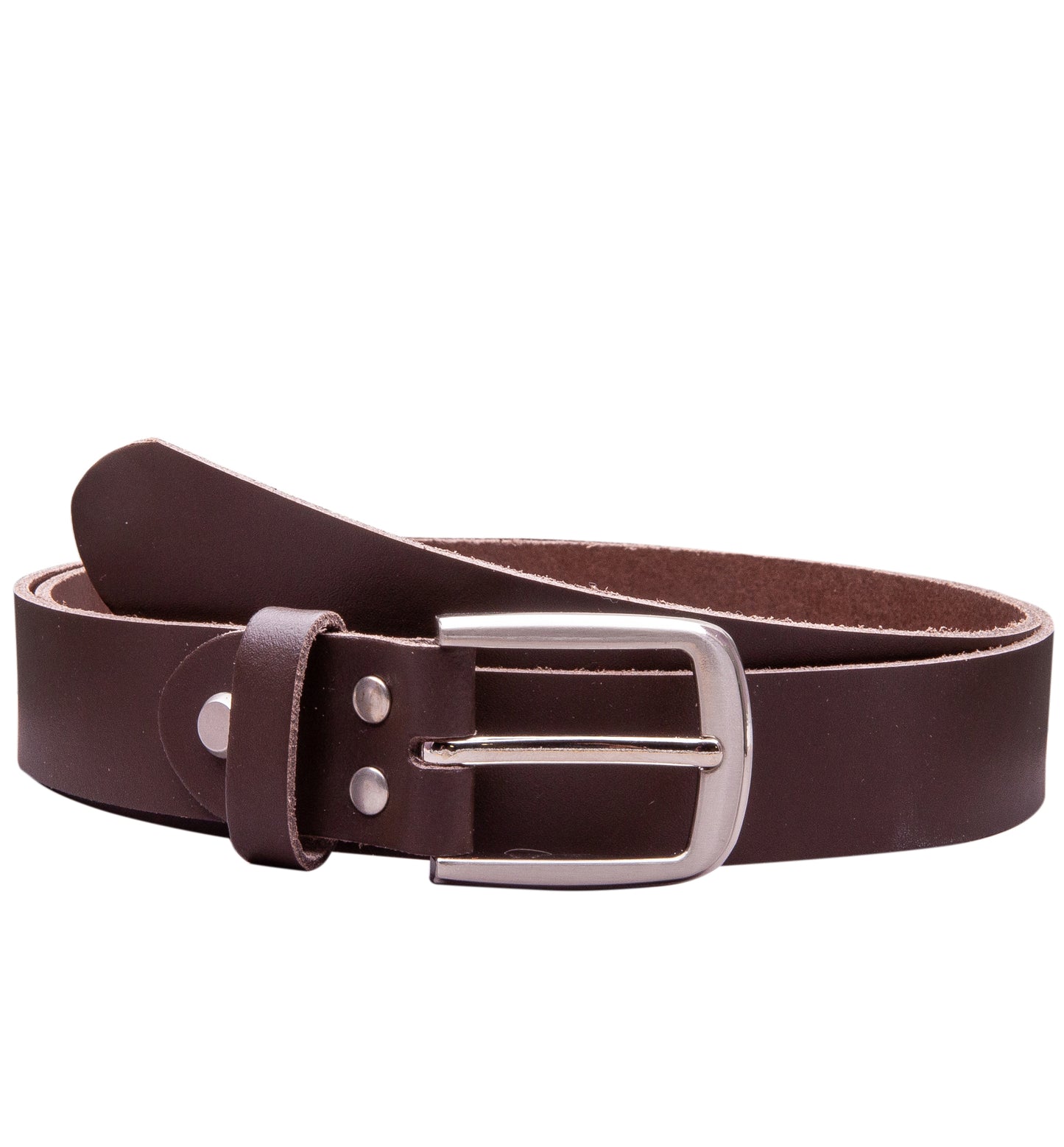 30 mm Gürtel Spaltleder Modell EH315-SL-Dunkelbraun