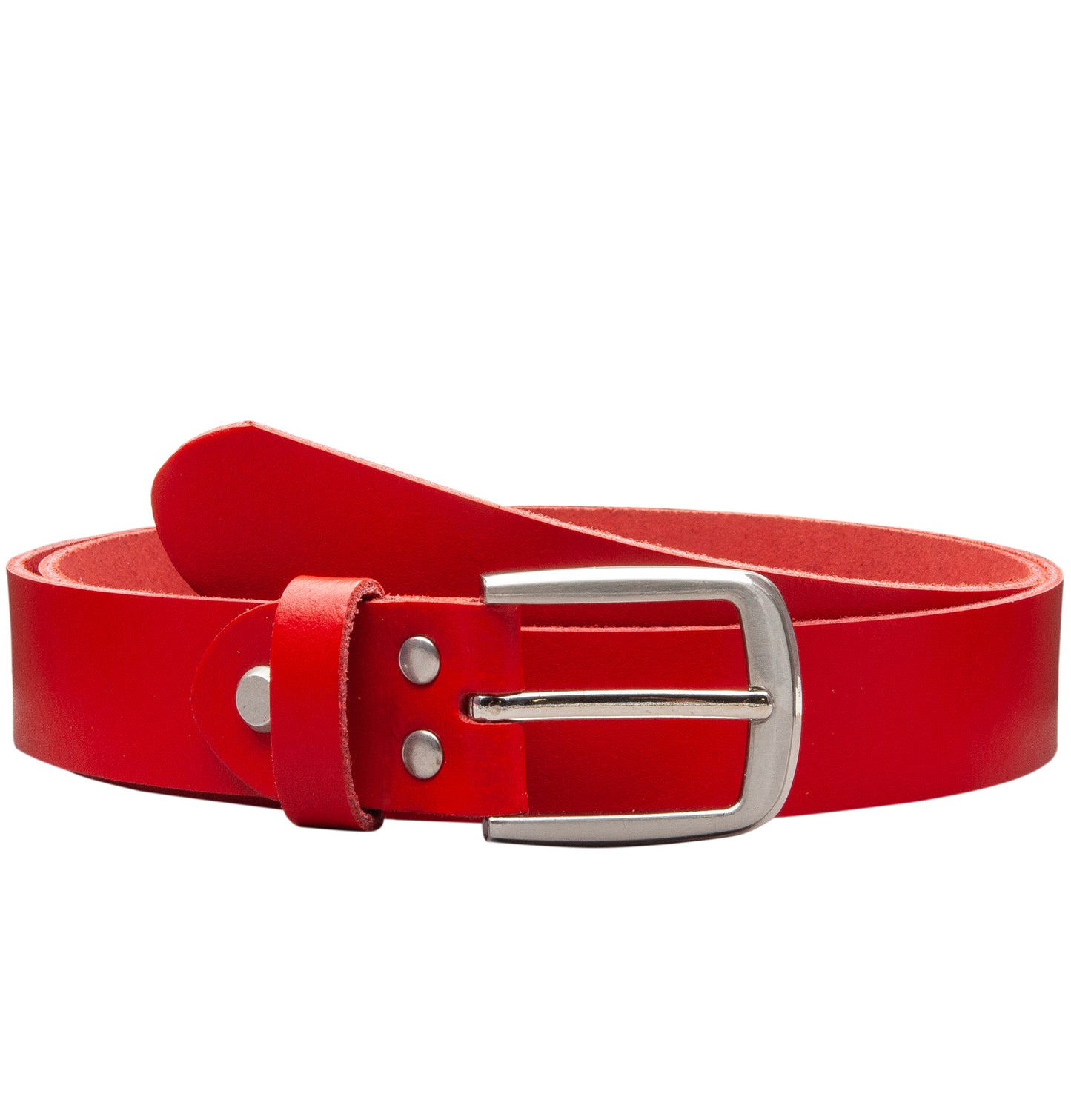 30 mm Gürtel Spaltleder Modell EH315-SL-Rot