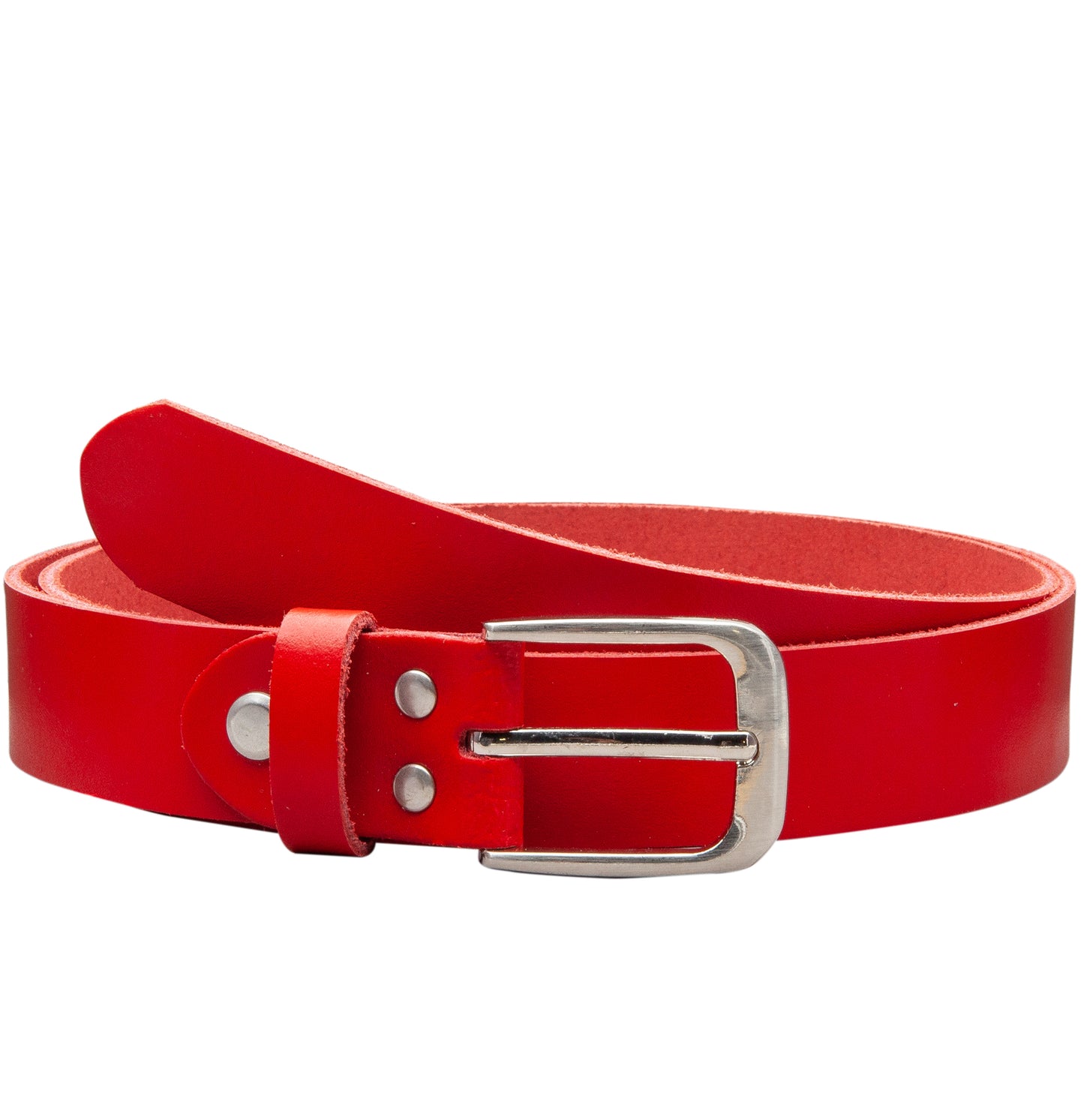 30 mm Gürtel Spaltleder Modell EH317-SL-Rot