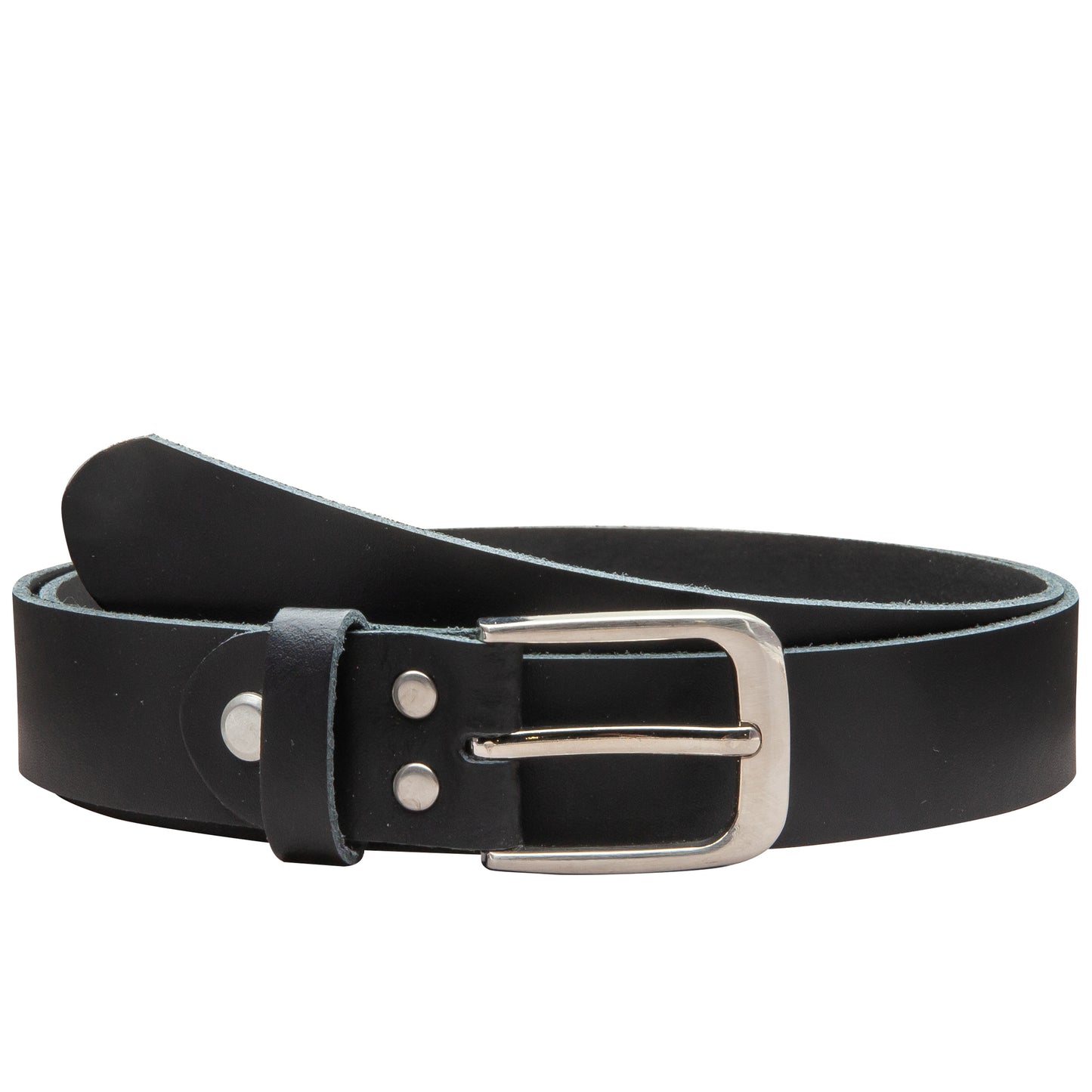 30 mm Gürtel Spaltleder Modell EH317-SL-Schwarz