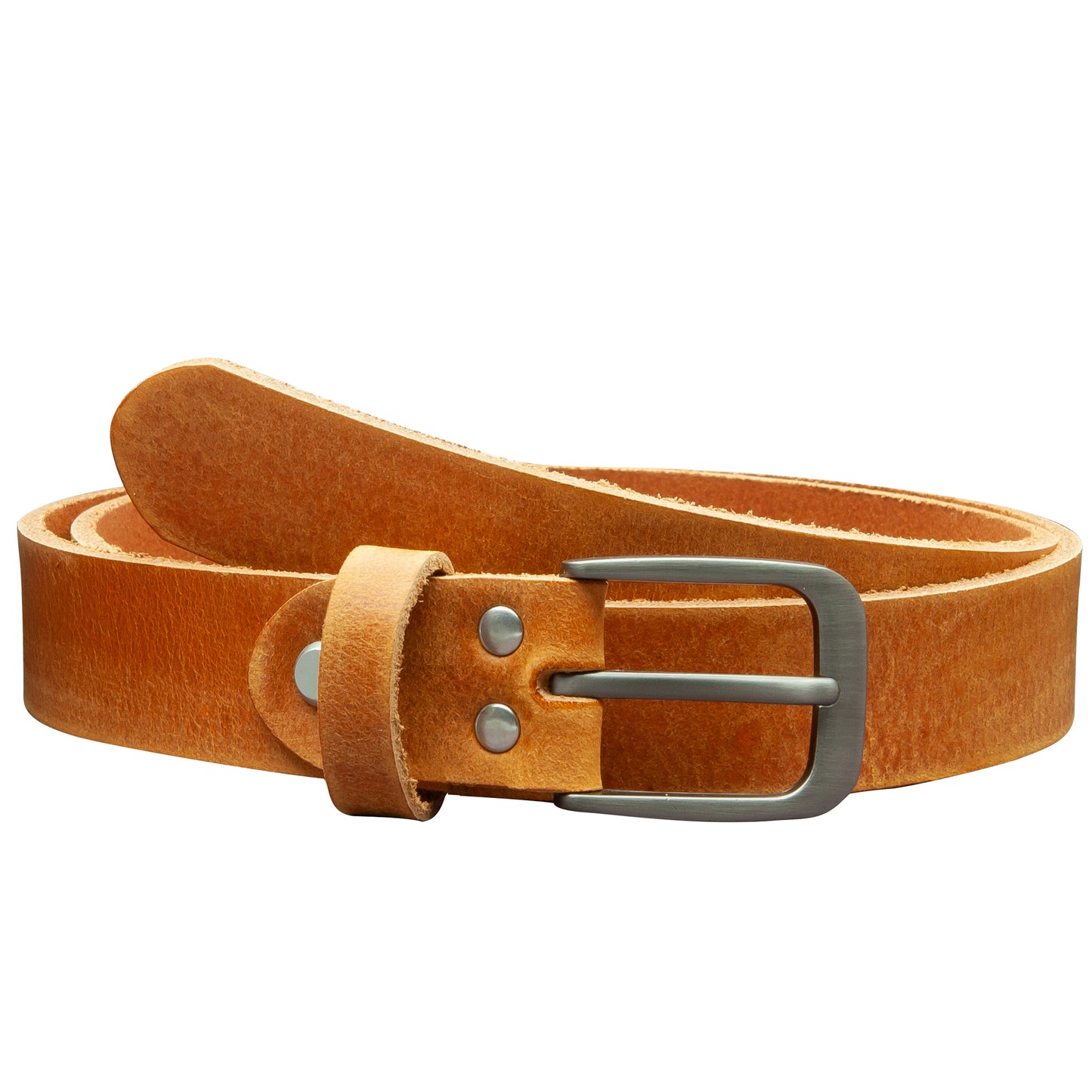 30 mm Gürtel Geschliffenes Leder Modell EH319-GE-Cognac