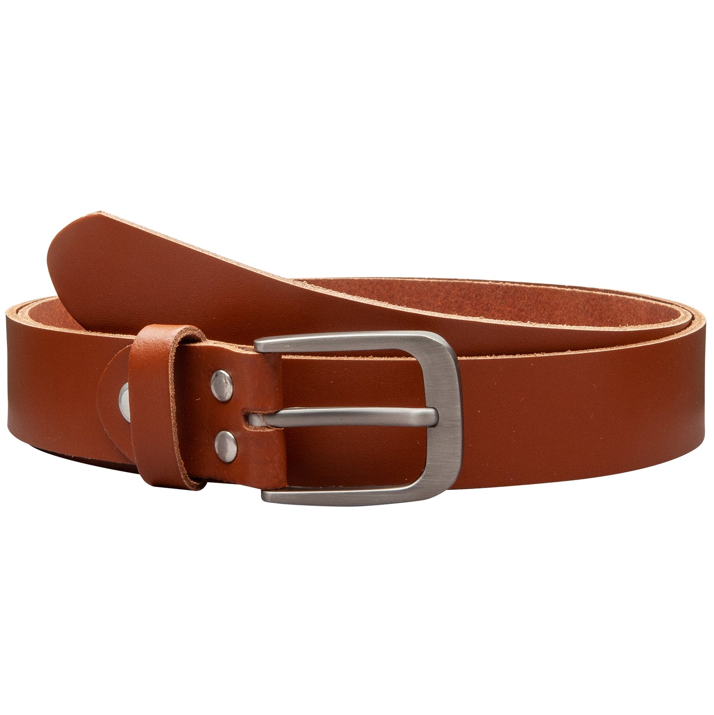 30 mm Gürtel Spaltleder Modell EH319-SL-Cognac