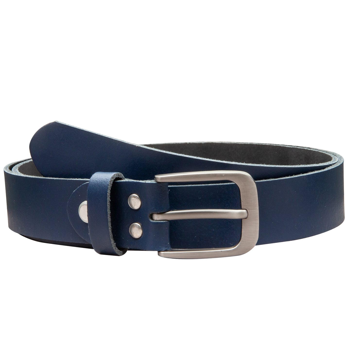 30 mm Gürtel Spaltleder Modell EH319-SL-Dunkelblau