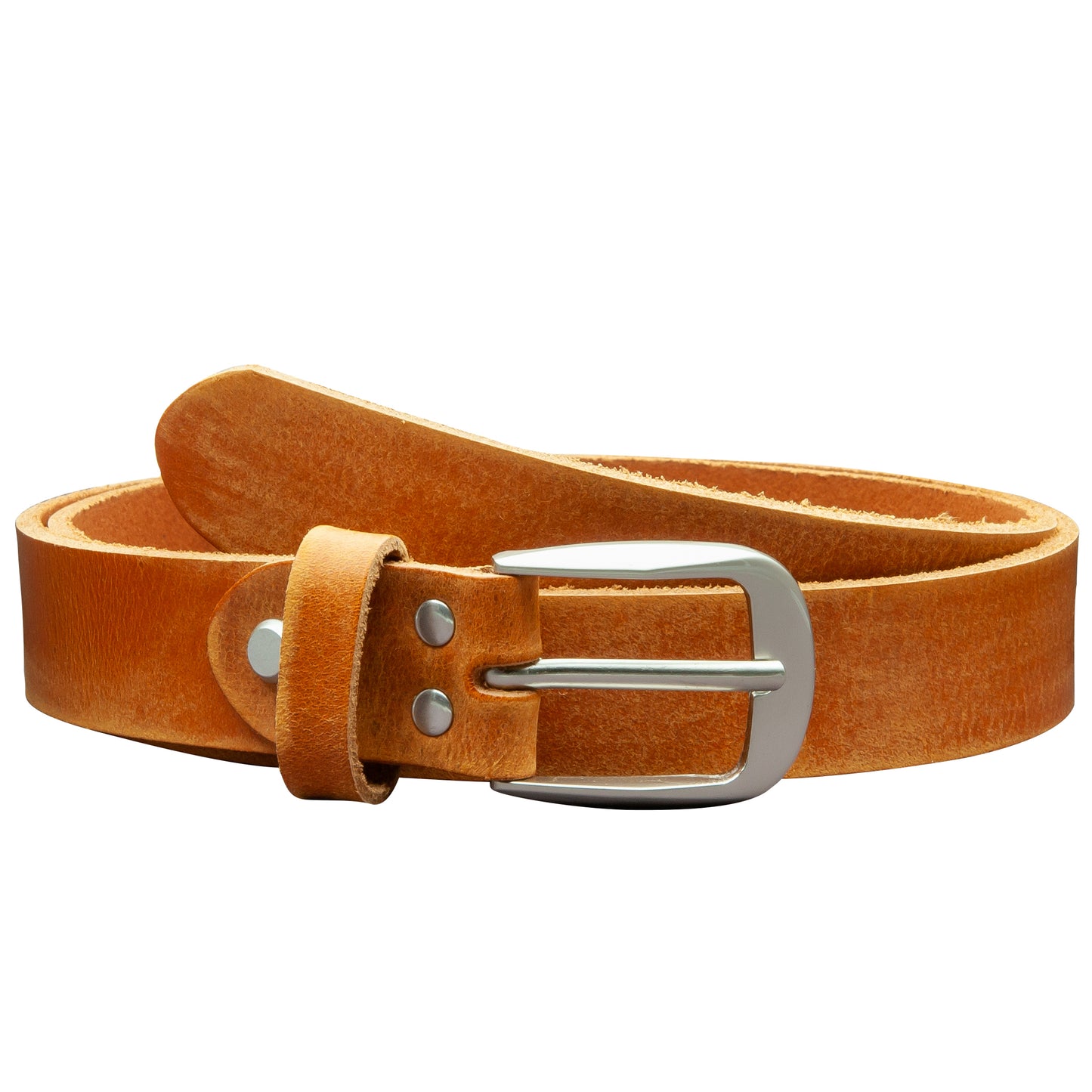 30 mm Gürtel Geschliffenes Leder Modell EH32-GE-Cognac