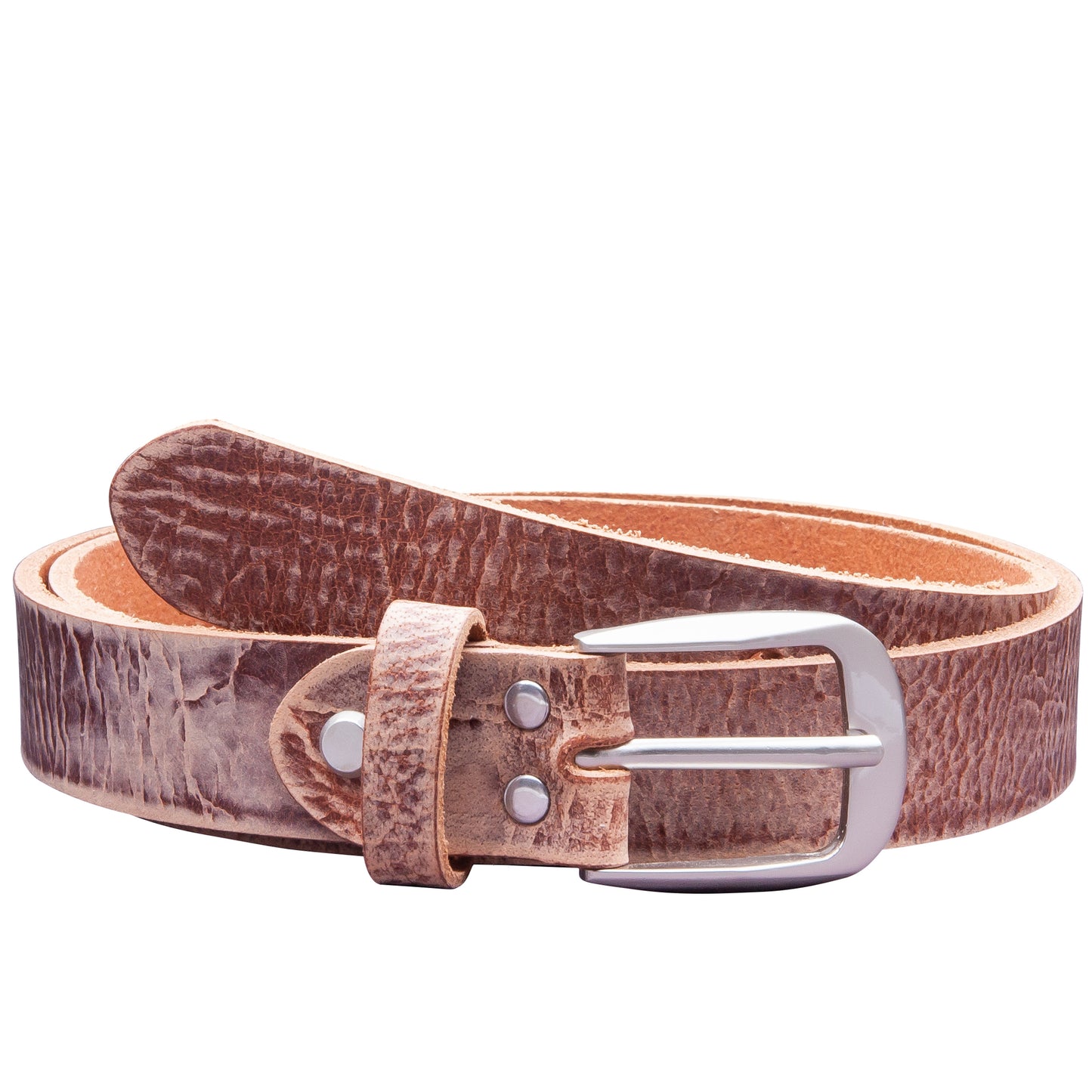 30 mm Gürtel Geschliffenes Leder Modell EH32-GE-Rustikal