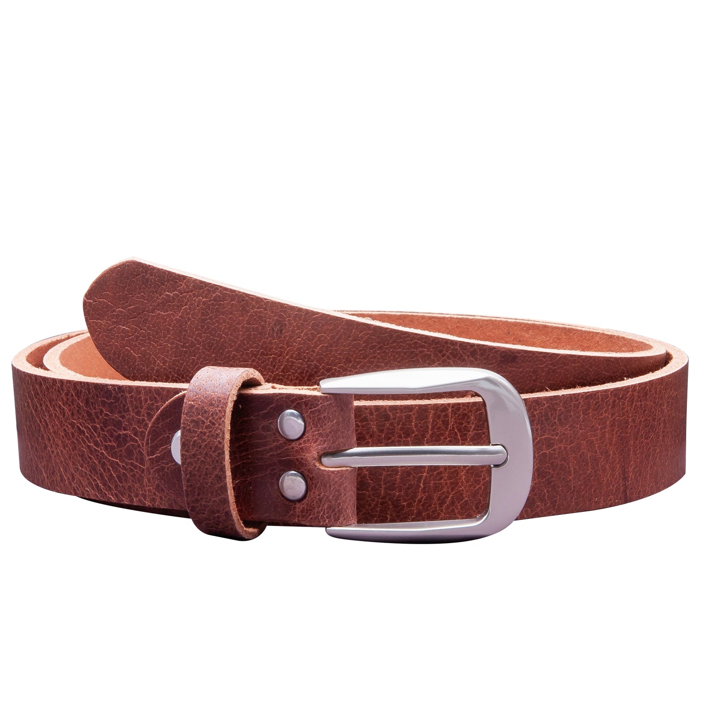 30 mm Gürtel Rustikales Leder Modell EH32-RL-Dunkelbraun