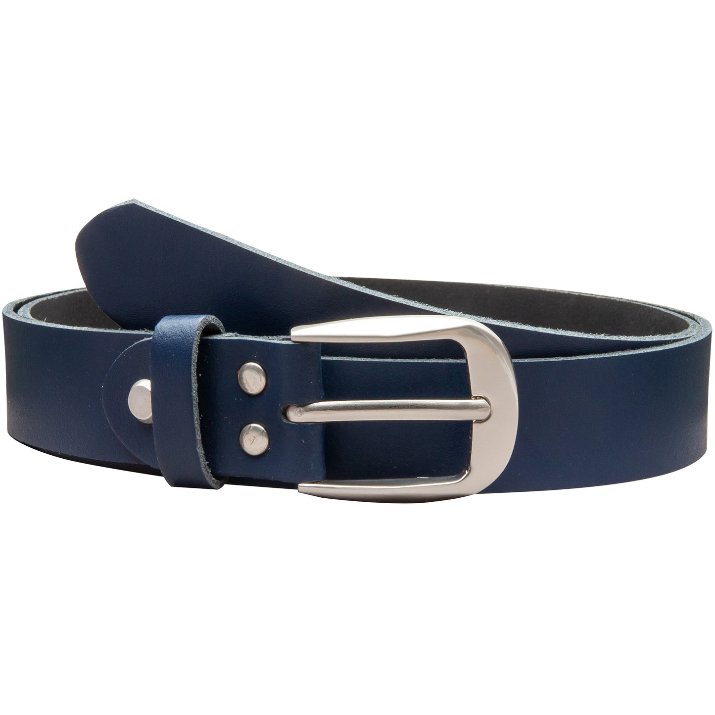 30 mm Gürtel Spaltleder Modell EH32-SL-Dunkelblau