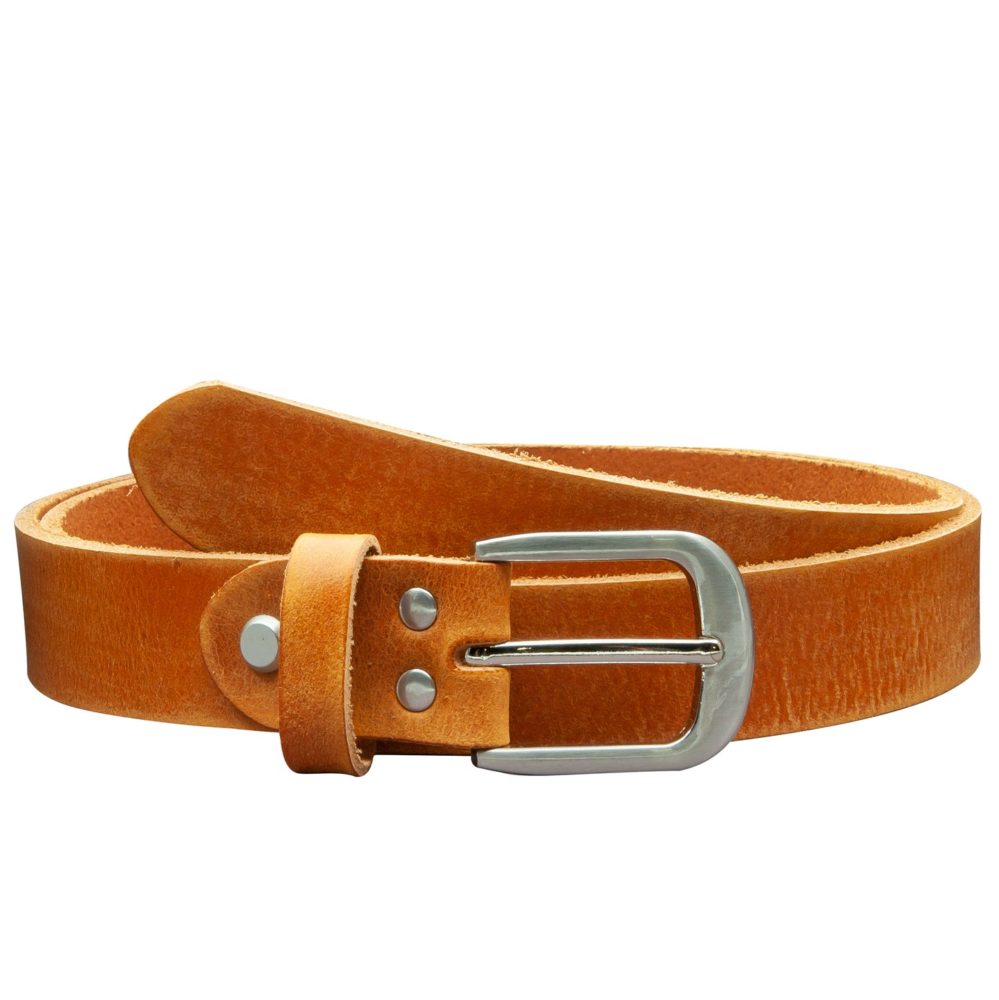 30 mm Gürtel Geschliffenes Leder Modell EH323-GE-Cognac