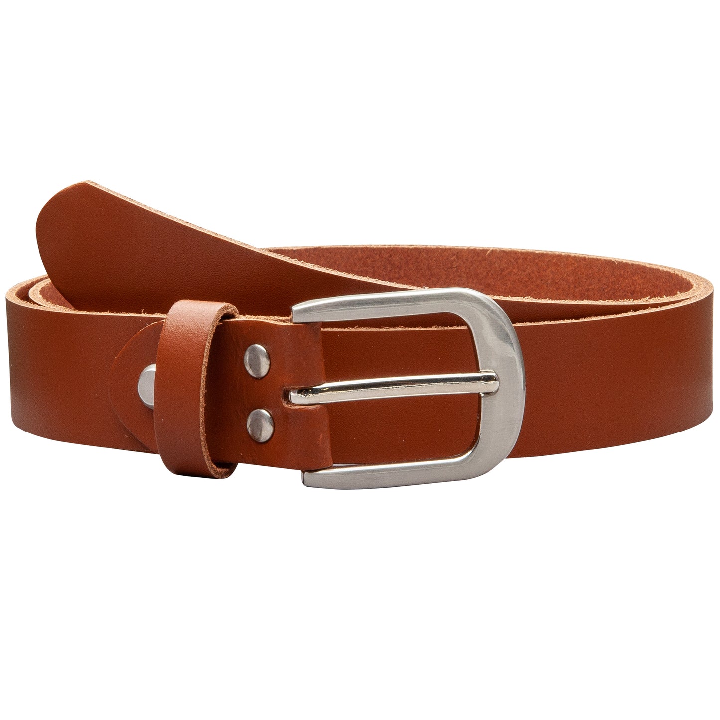 30 mm Gürtel Spaltleder Modell EH323-SL-Cognac