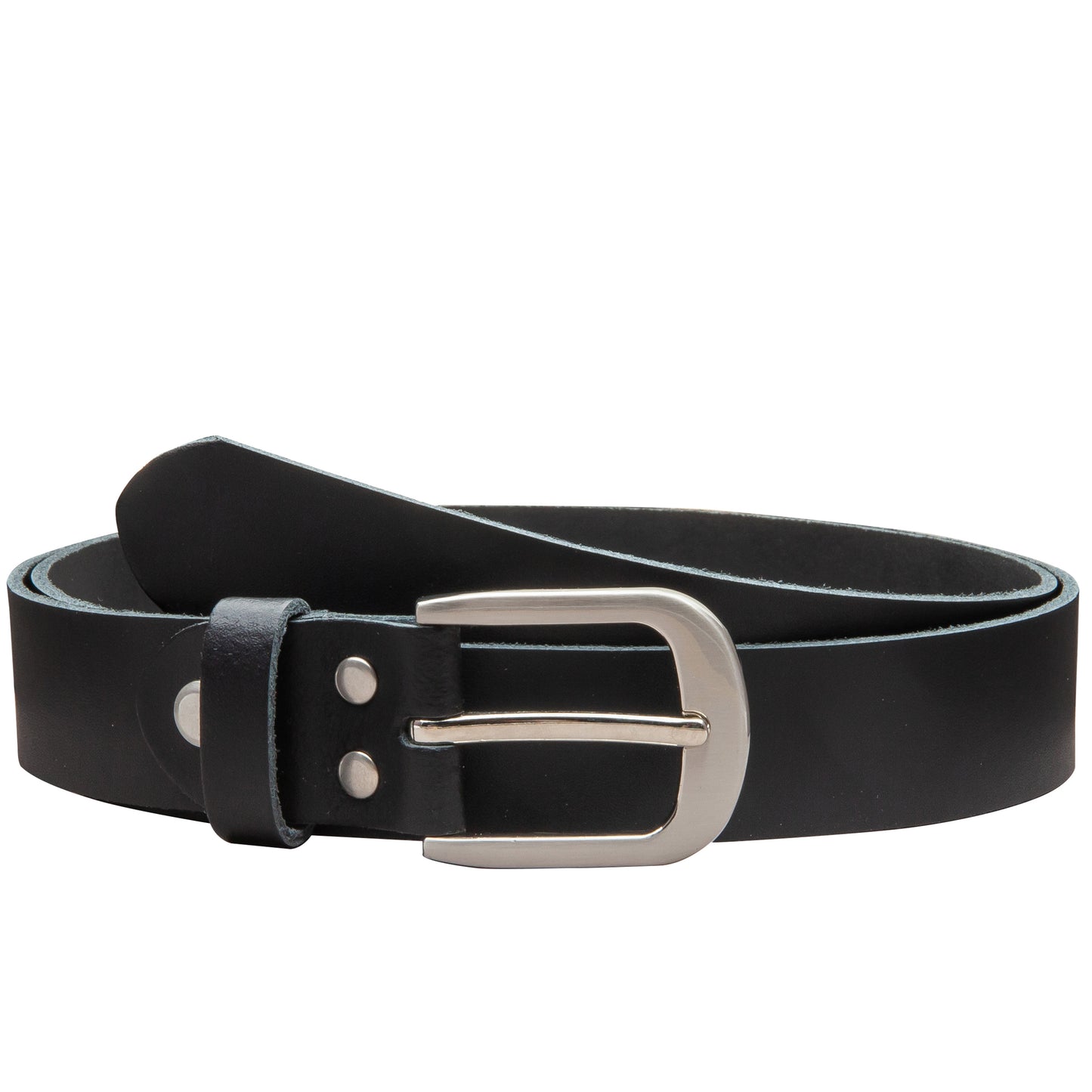 30 mm Gürtel Spaltleder Modell EH323-SL-Schwarz