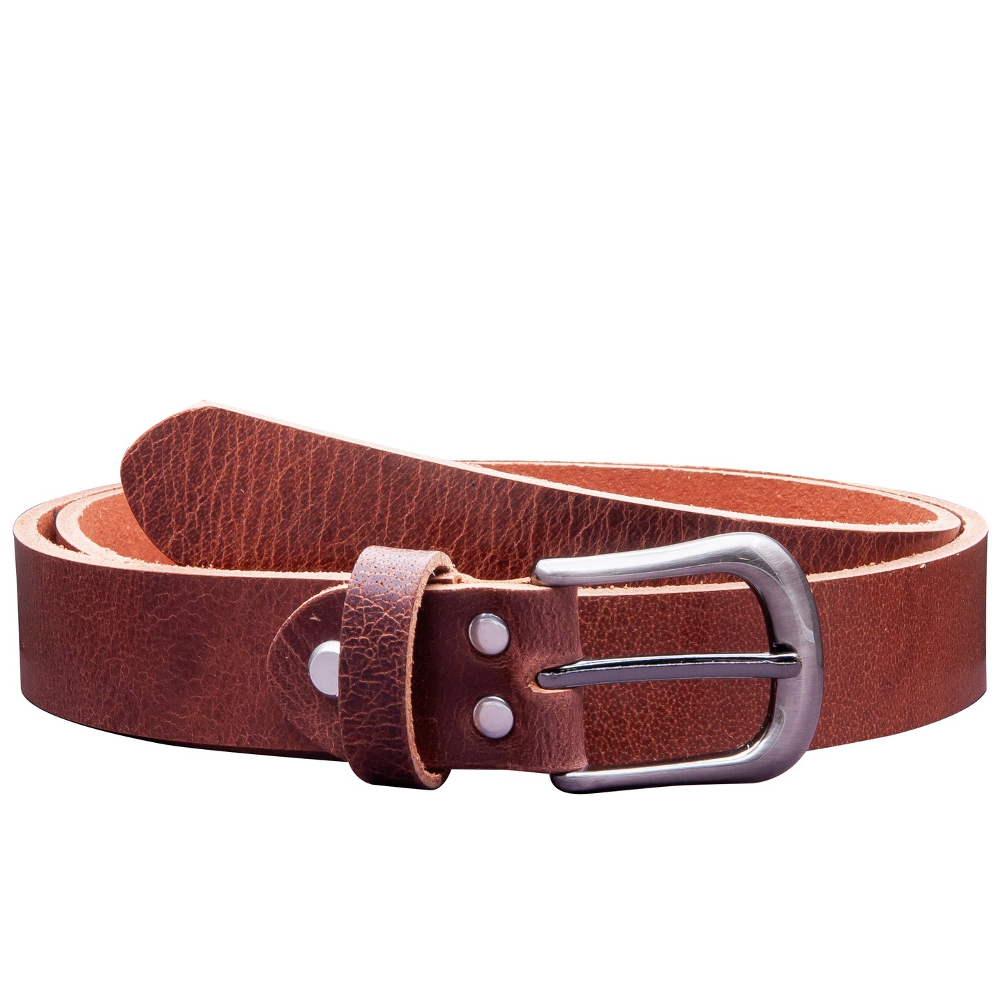 30 mm Gürtel Rustikales Leder Modell EH324-RL-Dunkelbraun