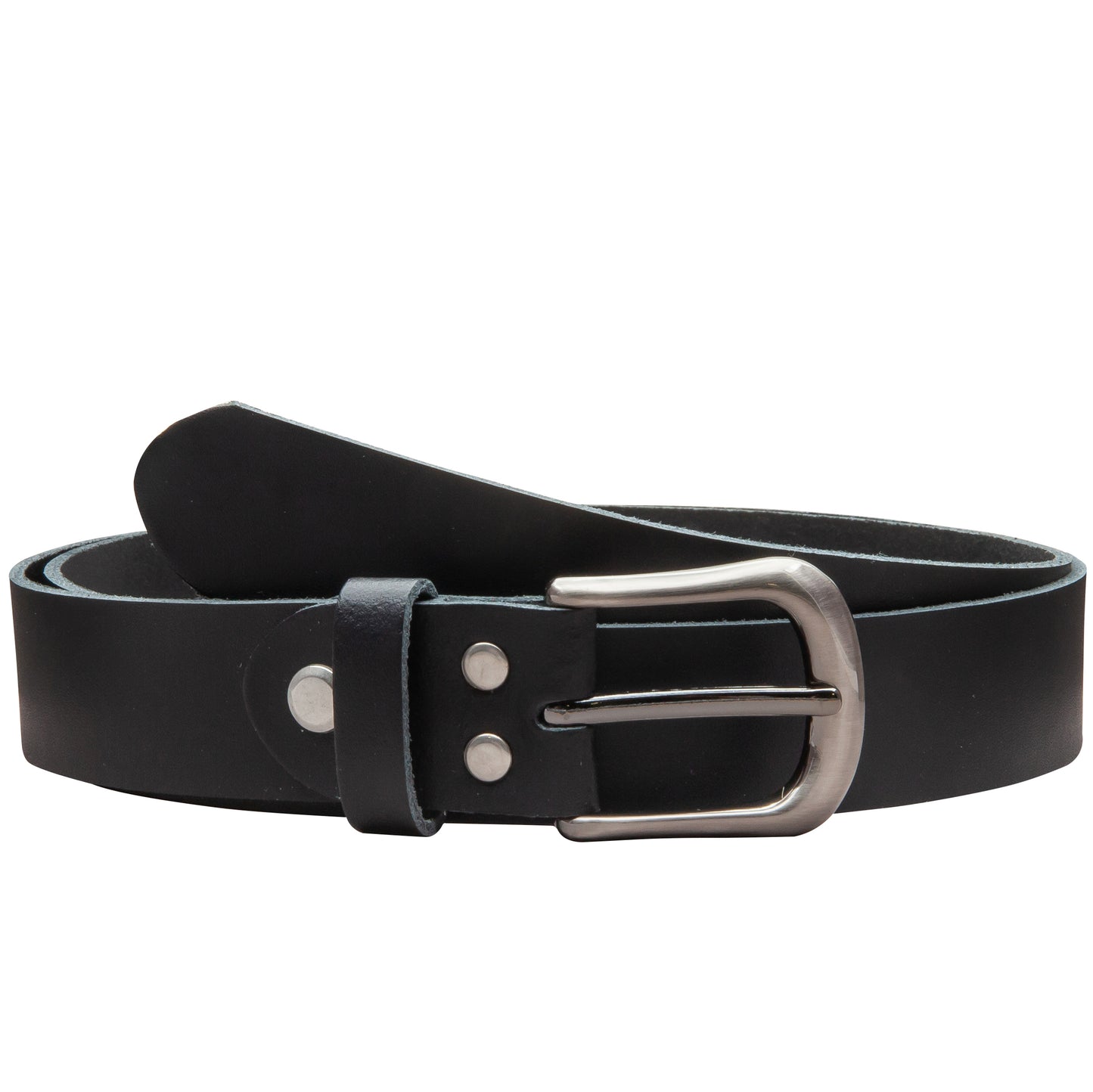 30 mm Gürtel Spaltleder Modell EH324-SL-Schwarz