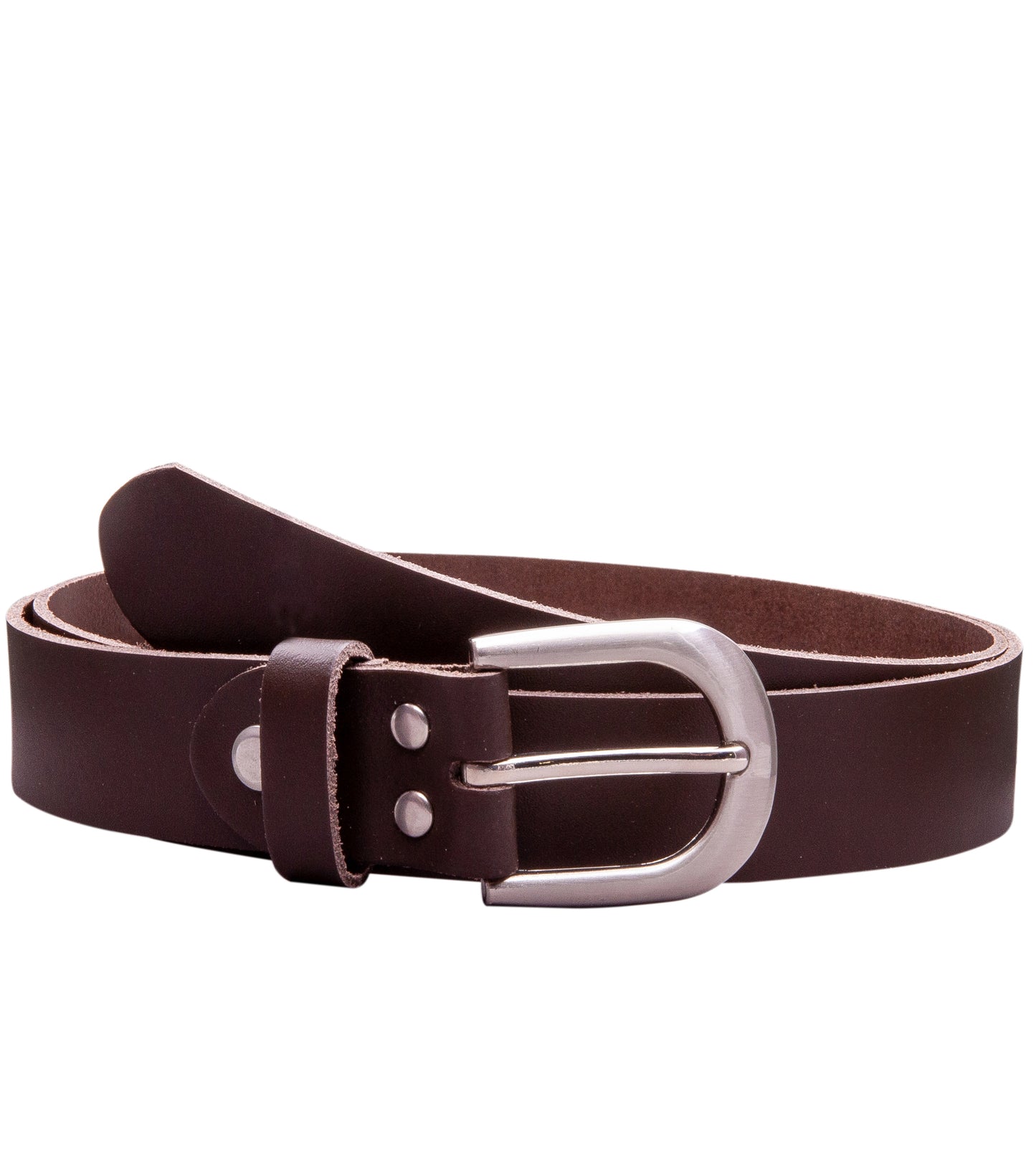 30 mm Gürtel Spaltleder Modell EH38-SL-Dunkelbraun