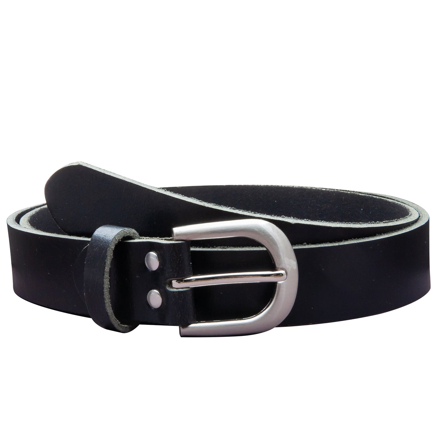 30 mm Gürtel Vollleder Modell EH38-VL-Schwarz