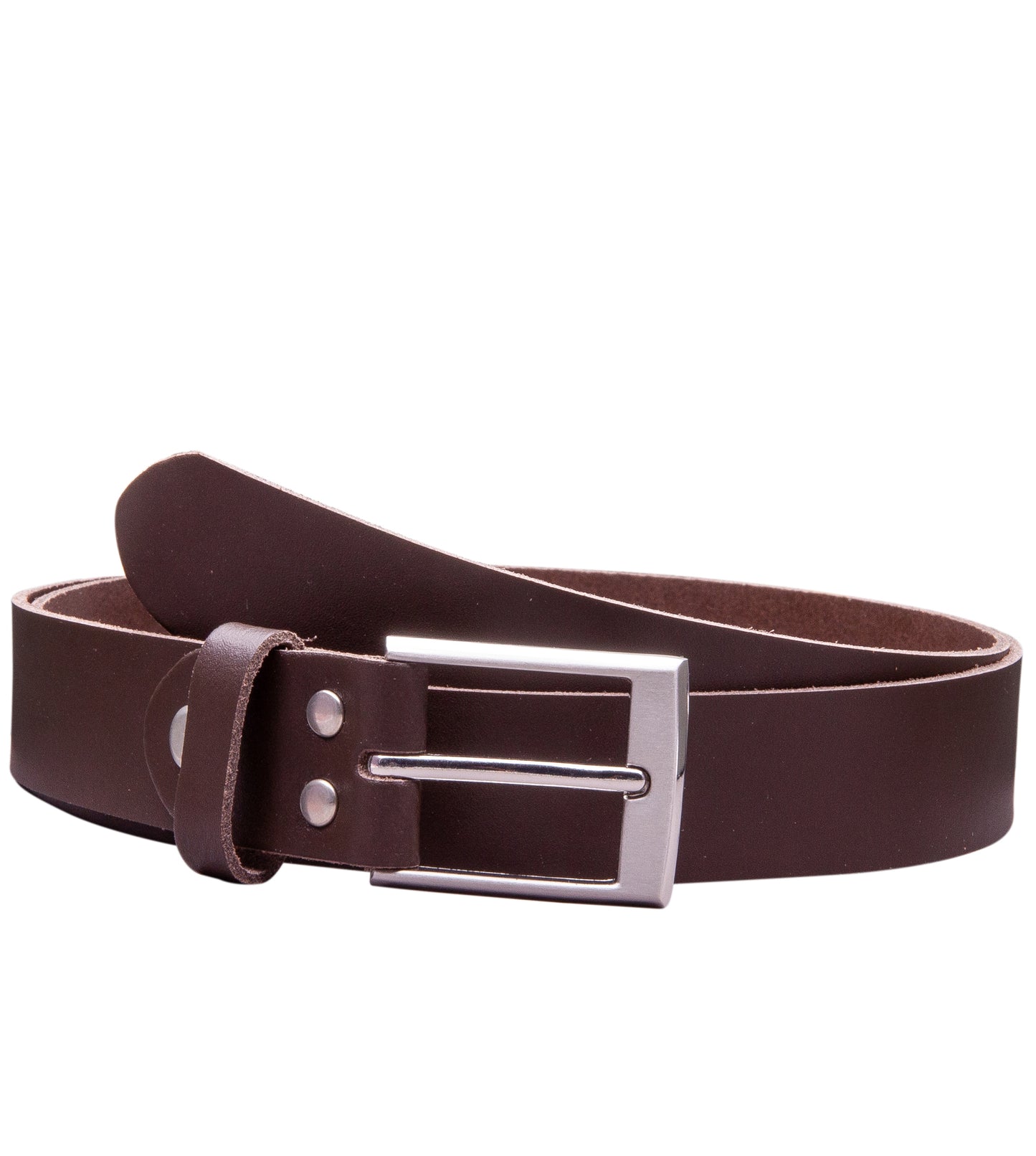 30 mm Gürtel Spaltleder Modell EH39-SL-Dunkelbraun