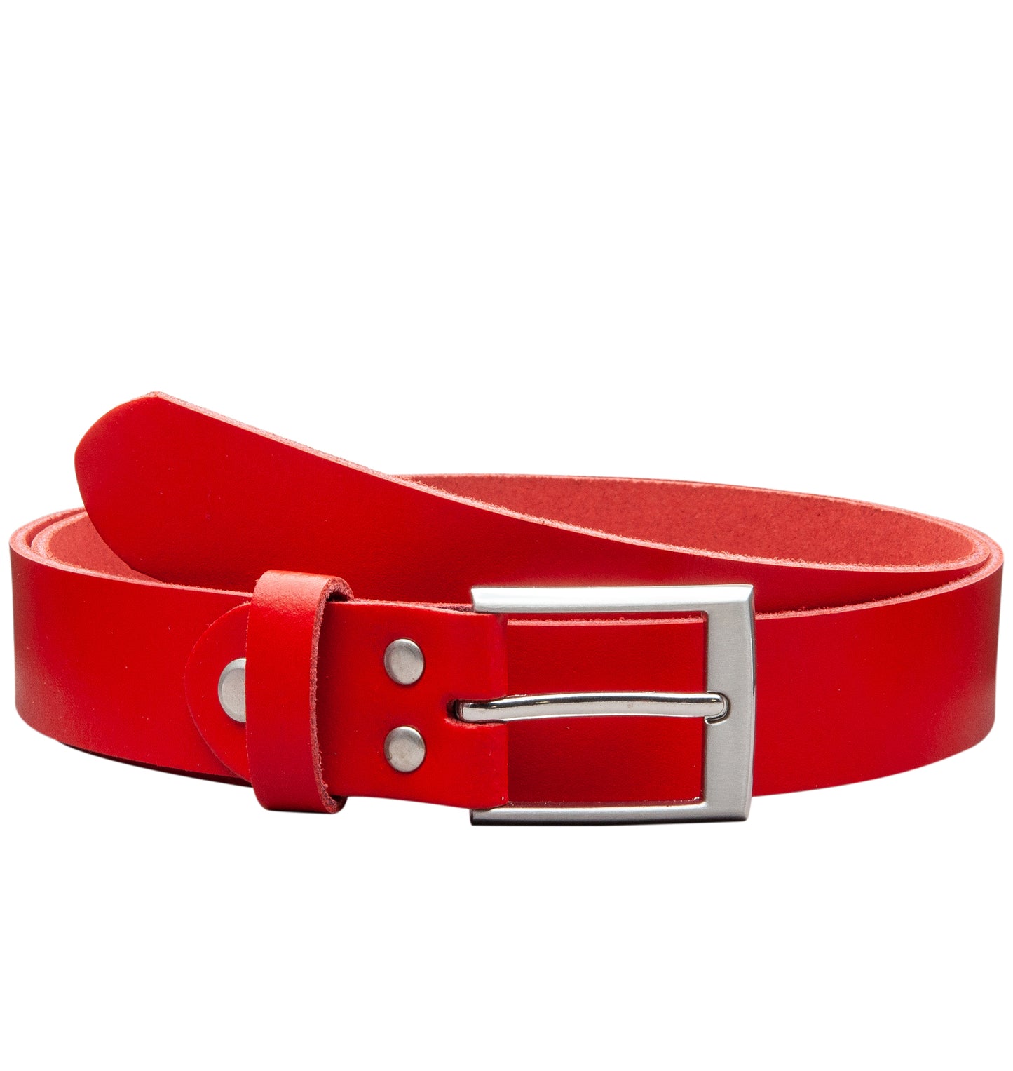 30 mm Gürtel Spaltleder Modell EH39-SL-Rot