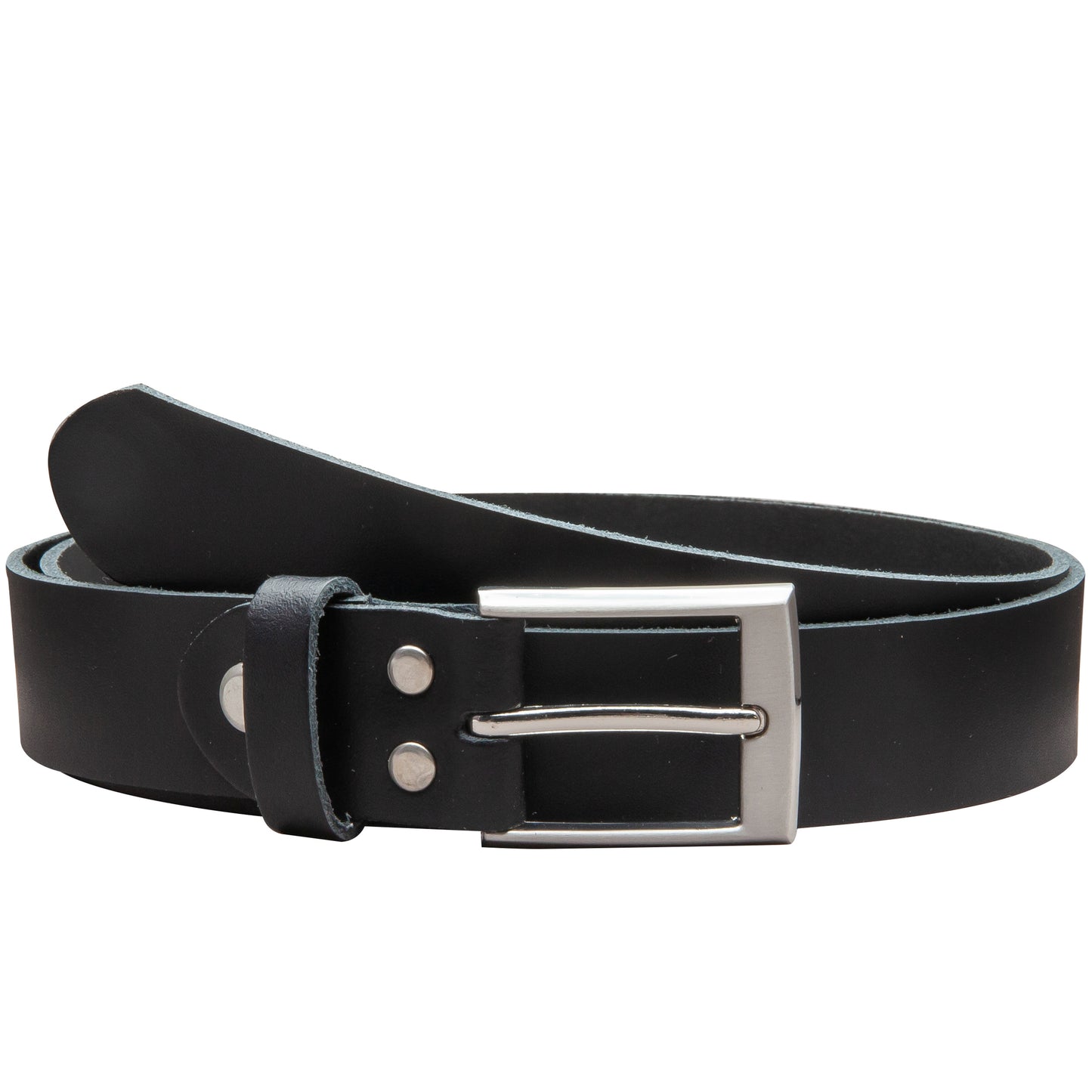 30 mm Gürtel Spaltleder Modell EH39-SL-Schwarz