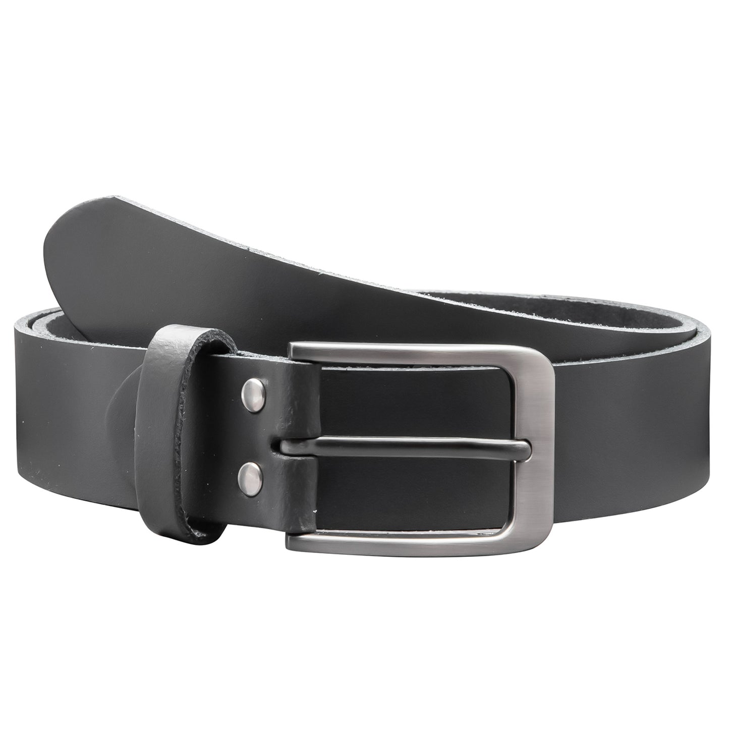 35 mm Gürtel Spaltleder Modell EH411-SL-Grau