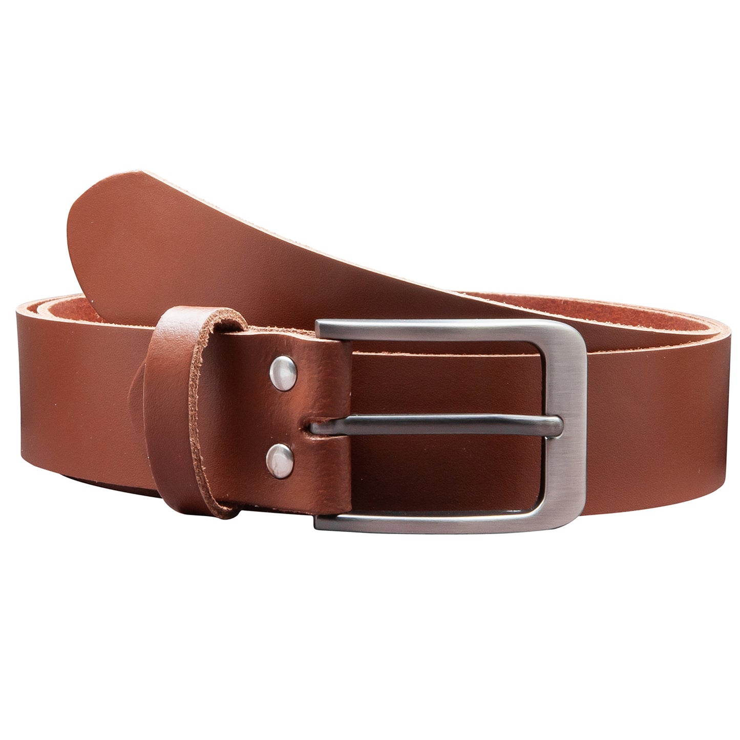 35 mm Gürtel Spaltleder Modell EH411-SL-Hellbraun