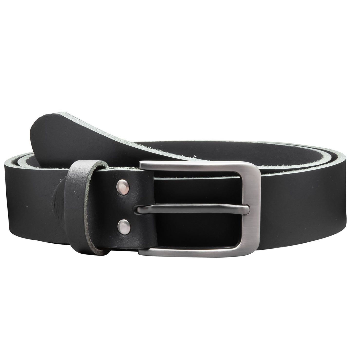 35 mm Gürtel Vollleder Modell EH411-VL-Schwarz