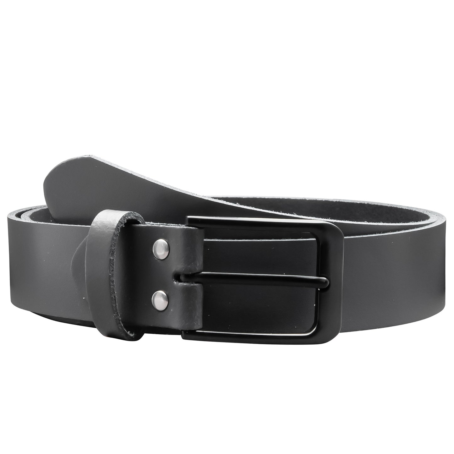 35 mm Gürtel Spaltleder Modell EH412-SL-Grau