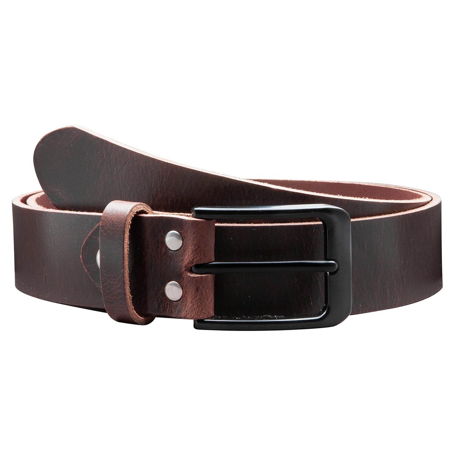 35 mm Gürtel Vollleder Modell EH412-VL-Dunkelbraun