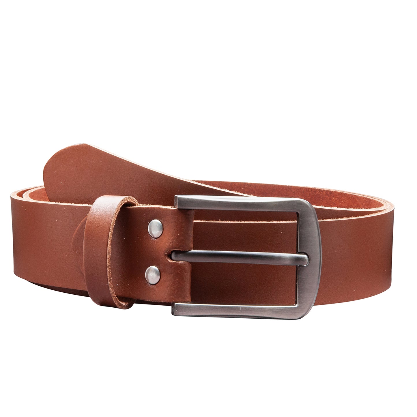 35 mm Gürtel Spaltleder Modell EH416-SL-Hellbraun