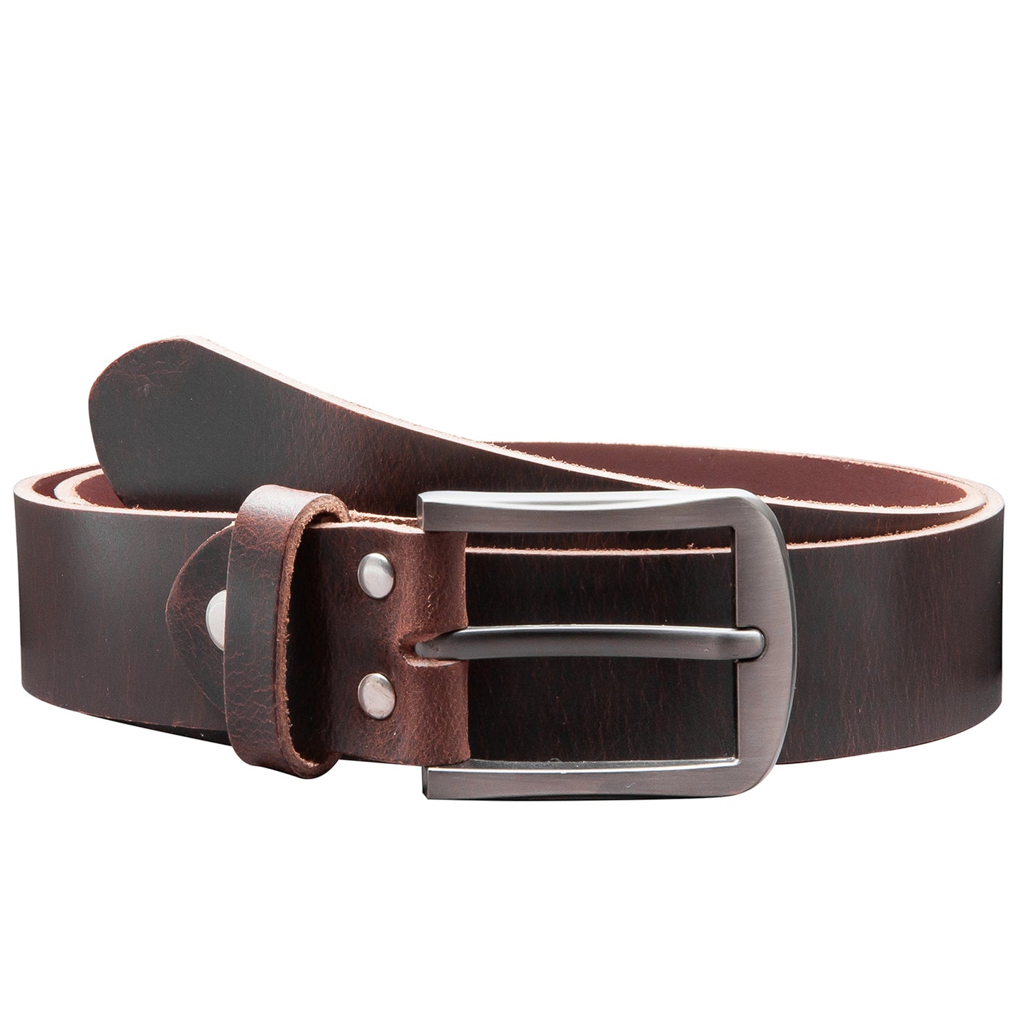 35 mm Gürtel Vollleder Modell EH416-VL-Dunkelbraun