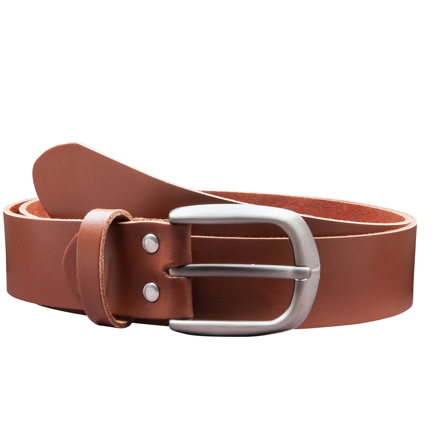 35 mm Gürtel Spaltleder Modell EH417-SL-Hellbraun